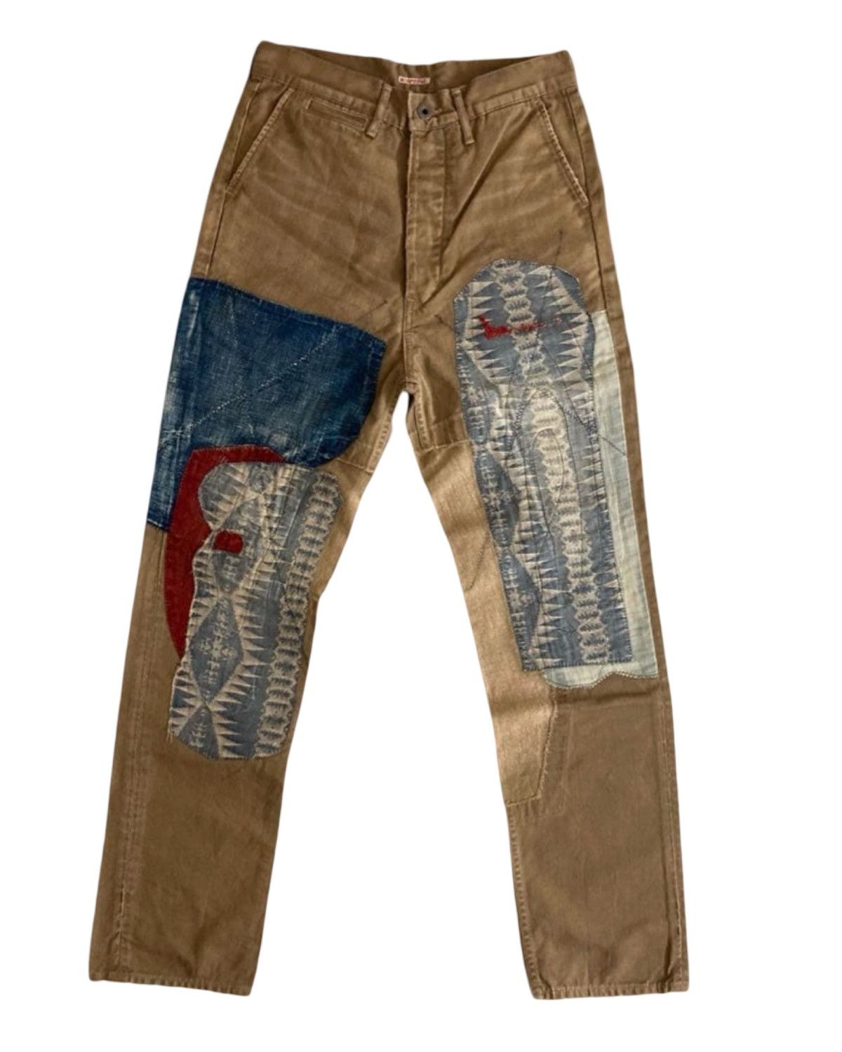Kapital Savannah Patch Work Japanese Denim Jeans Size US 29 - 1 Thumbnail