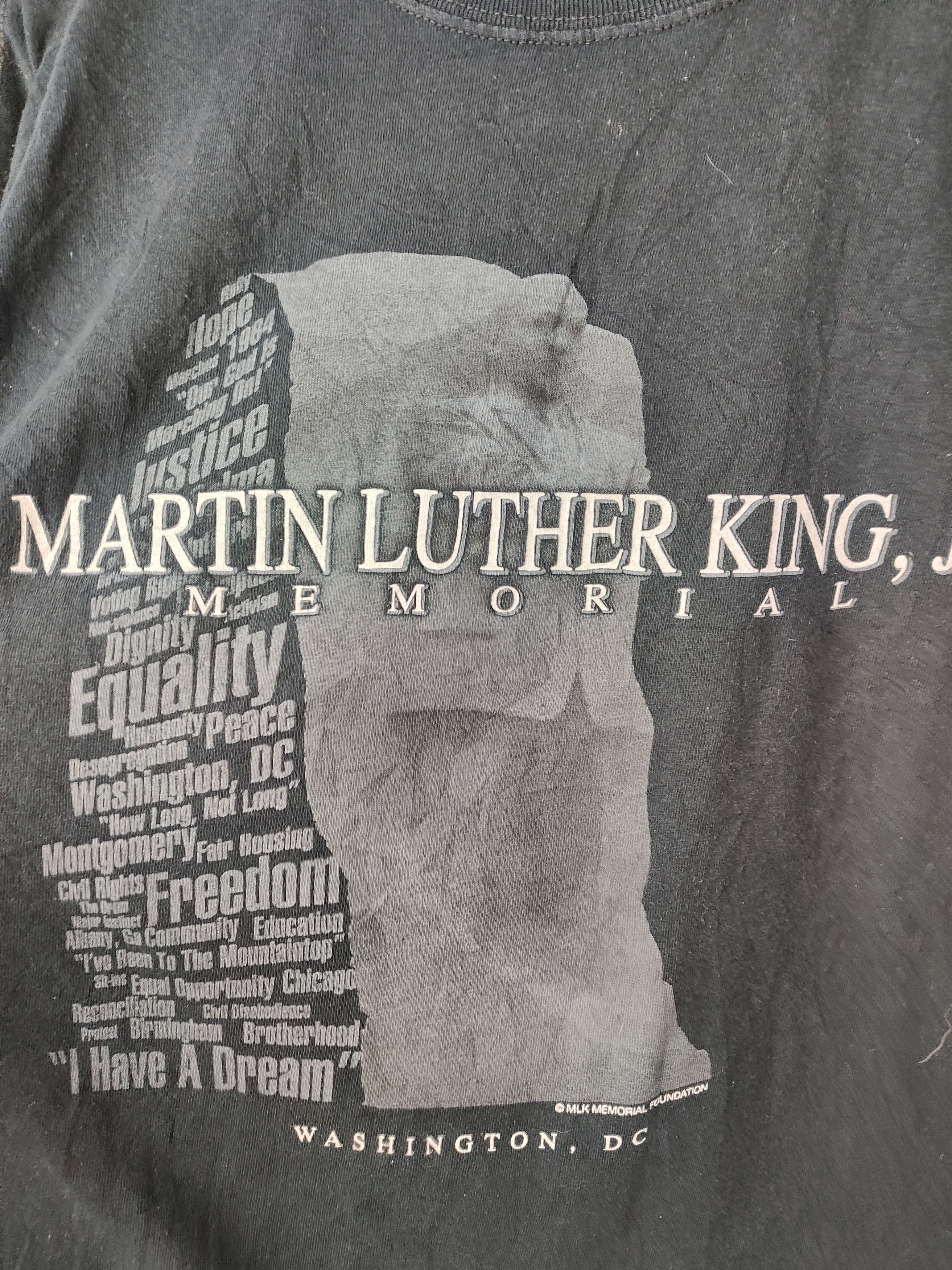 Other Martin Luther King Jr Memorial T-shirt MLK Washington D.C. Size US XL / EU 56 / 4 - 3 Thumbnail