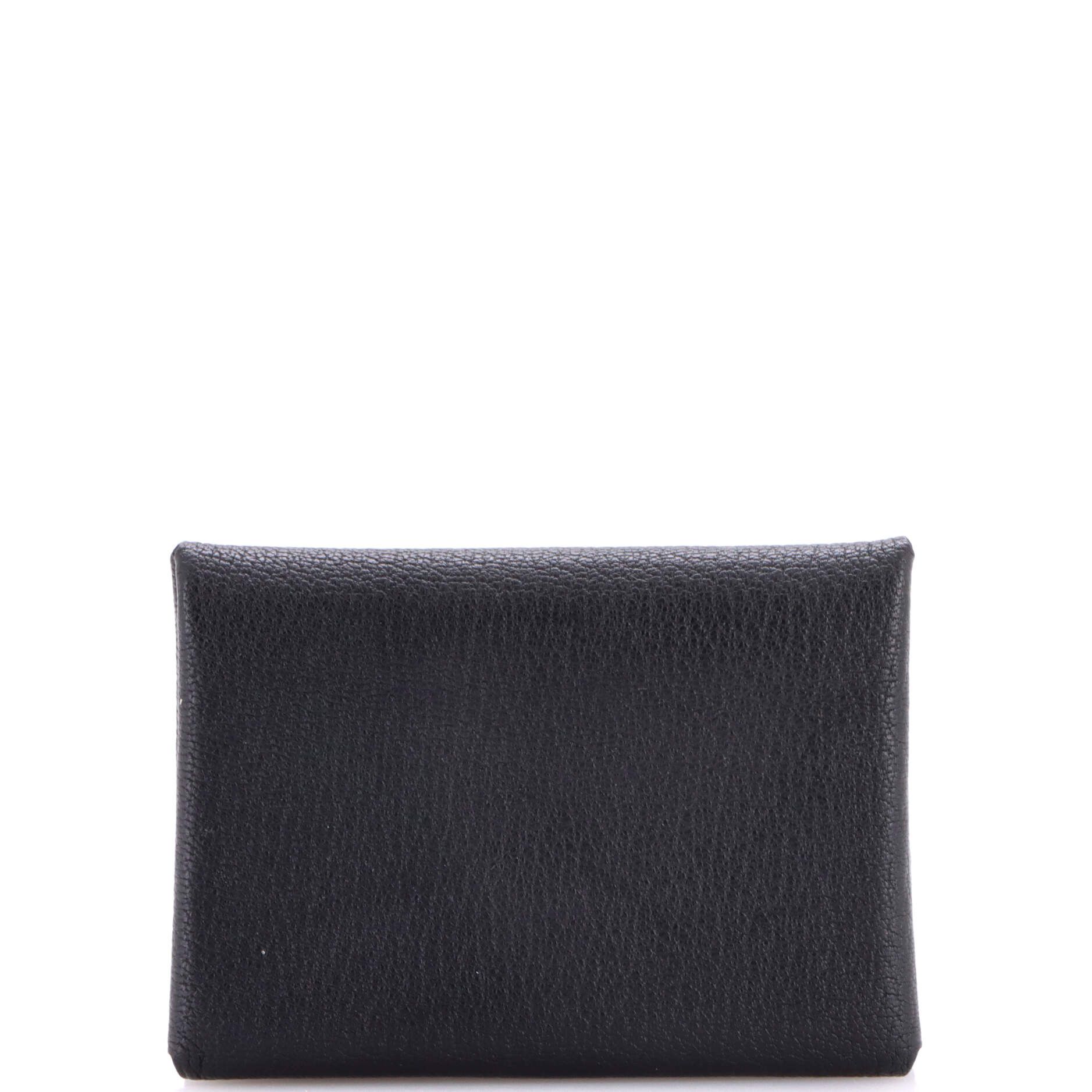 Hermes Calvi Duo Card Holder Size ONE SIZE - 1 Thumbnail