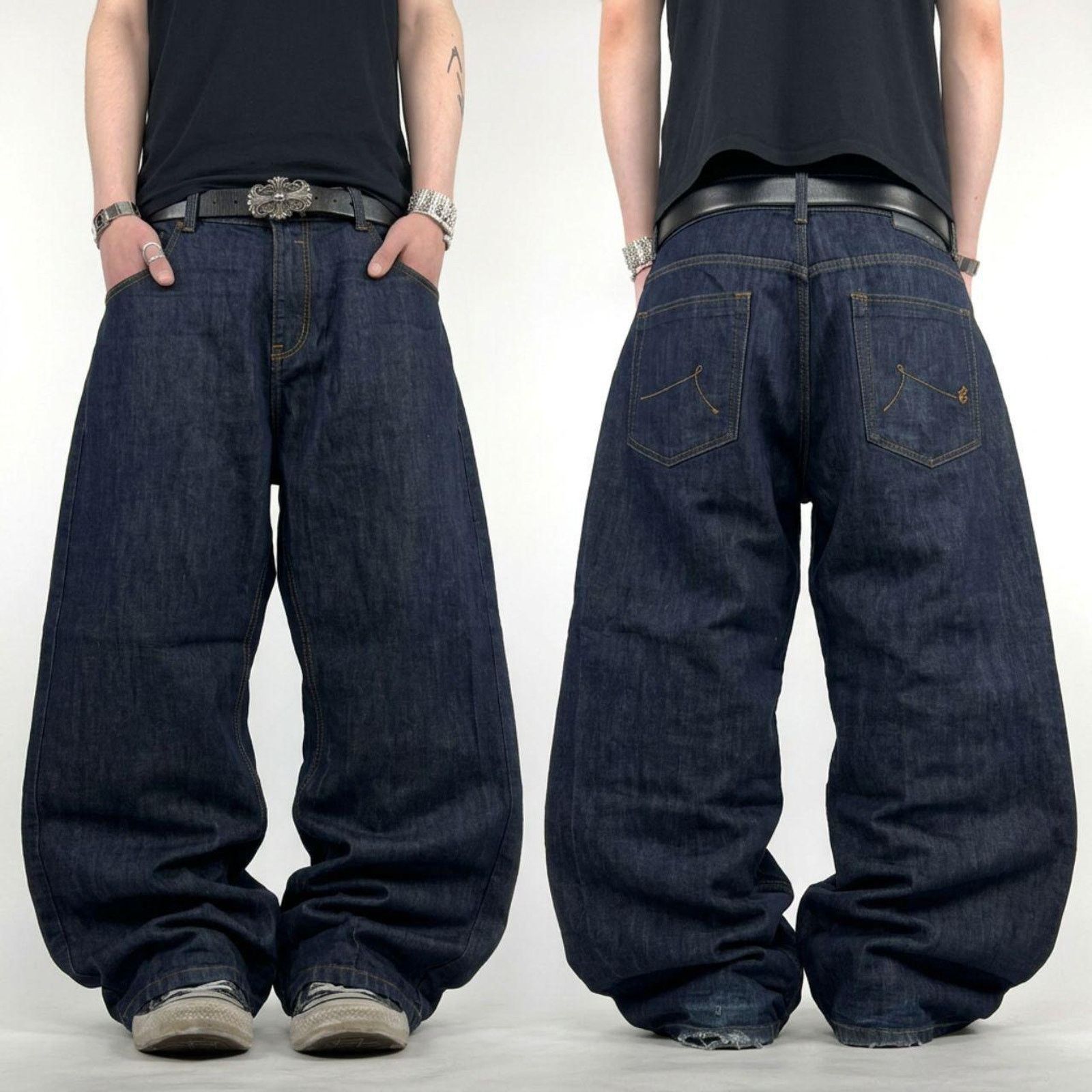 Giorgio Armani × Vintage Vintage Y2K Armani Jeans Indigo 003 