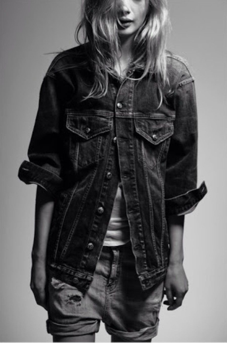 R13 Oversized Trucker Jacket size small Size S / US 4 / IT 40 - 4 Thumbnail