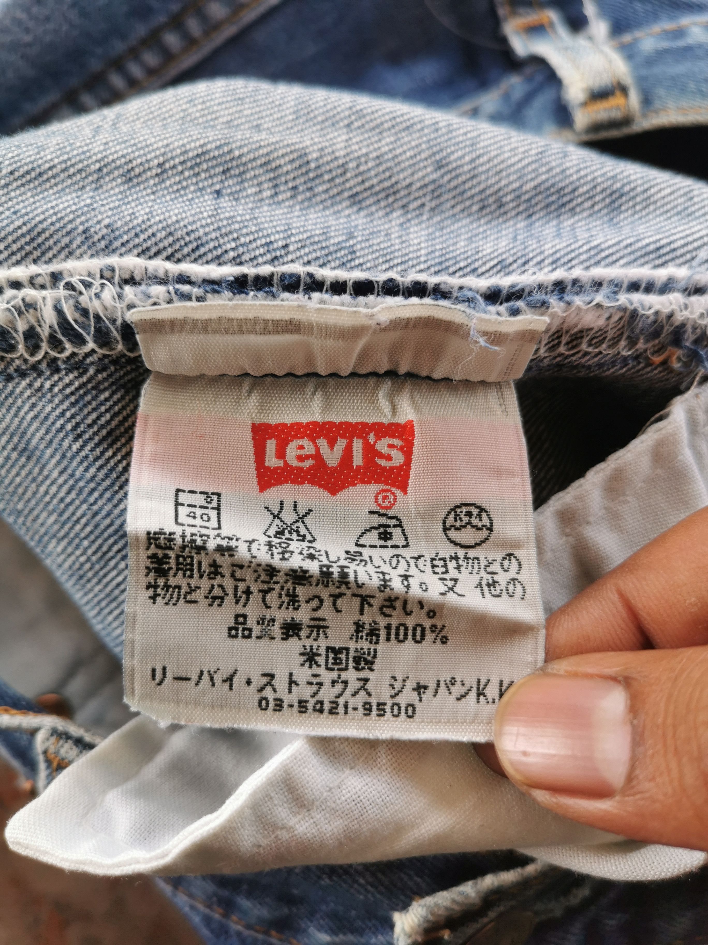Levi's Vintage Levis 501 Jeans Size US 29 - 3 Thumbnail