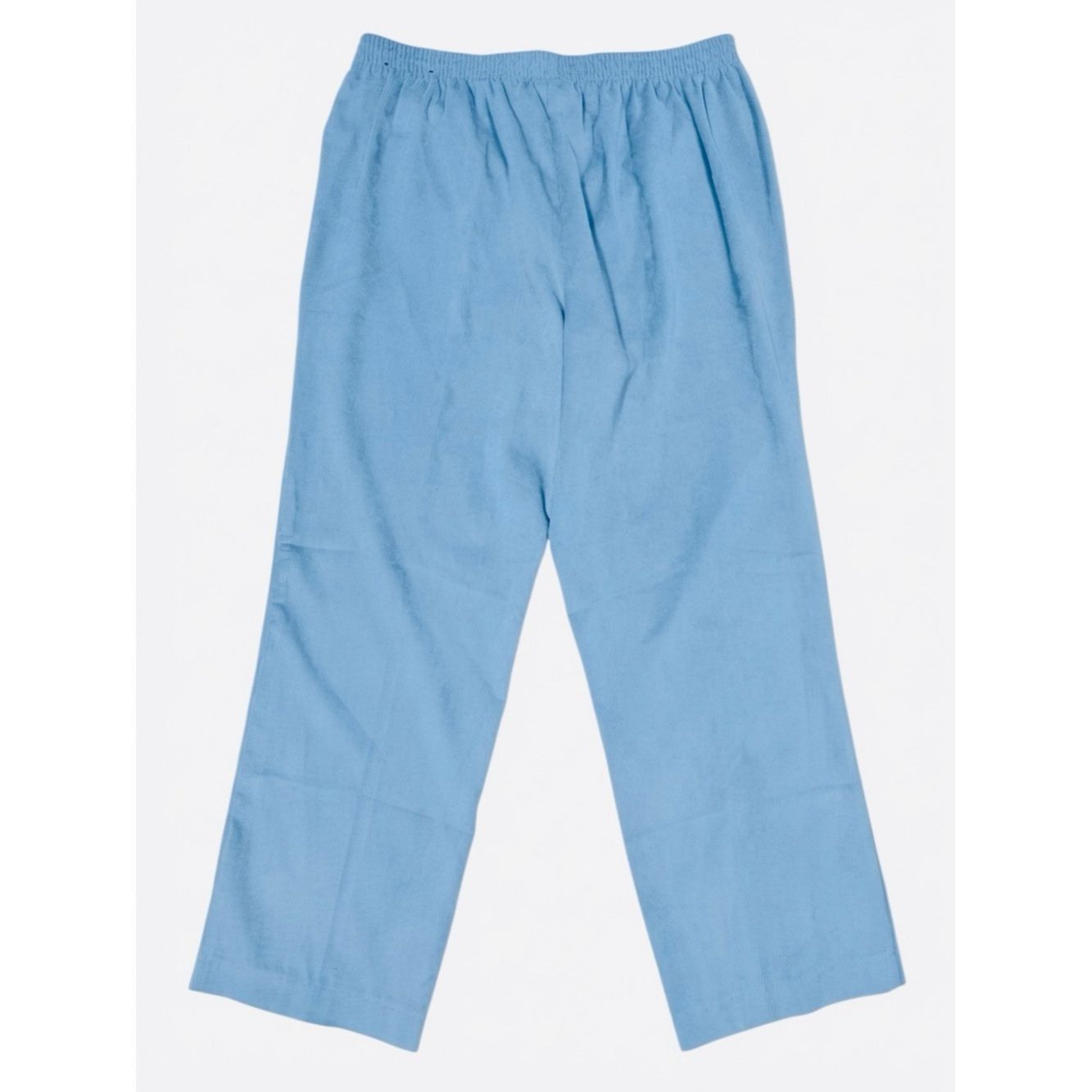 Other New Alfred Dunner Sleek Corduroy Pull-on Baby Blue Pants Si Size 34" / US 12 / IT 48 - 4 Thumbnail