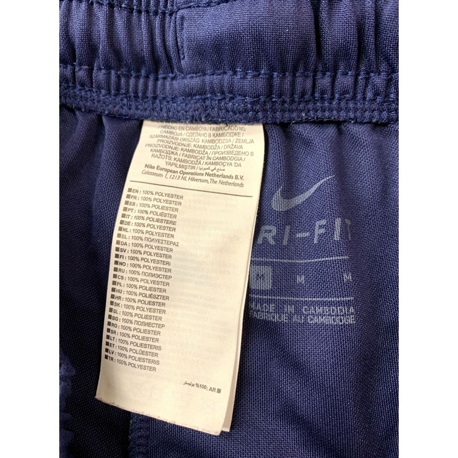 Nike NIKE Dri-FIT PARK ORIGINAL 2019 MEN Football Shorts M Navy Blue Size US 31 - 4 Thumbnail