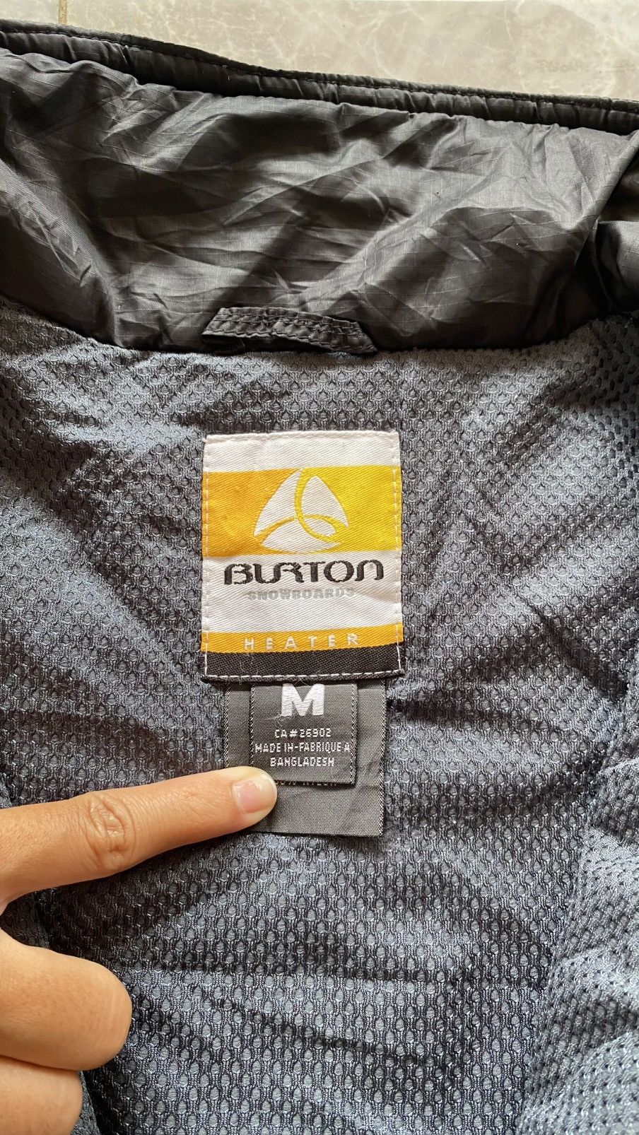 Burton 2000’s Burton Heater Ripstop Nylon Zip Jacket Size US L / EU 52-54 / 3 - 2 Thumbnail