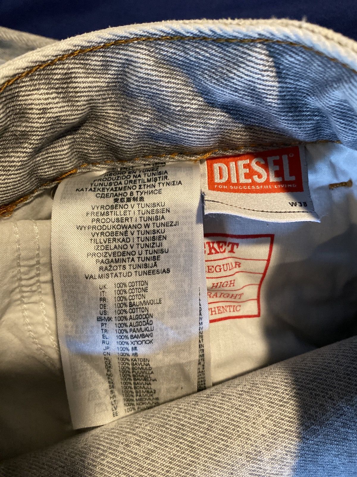 Diesel diesel zip up flared pants Size US 38 / EU 54 - 2 Thumbnail