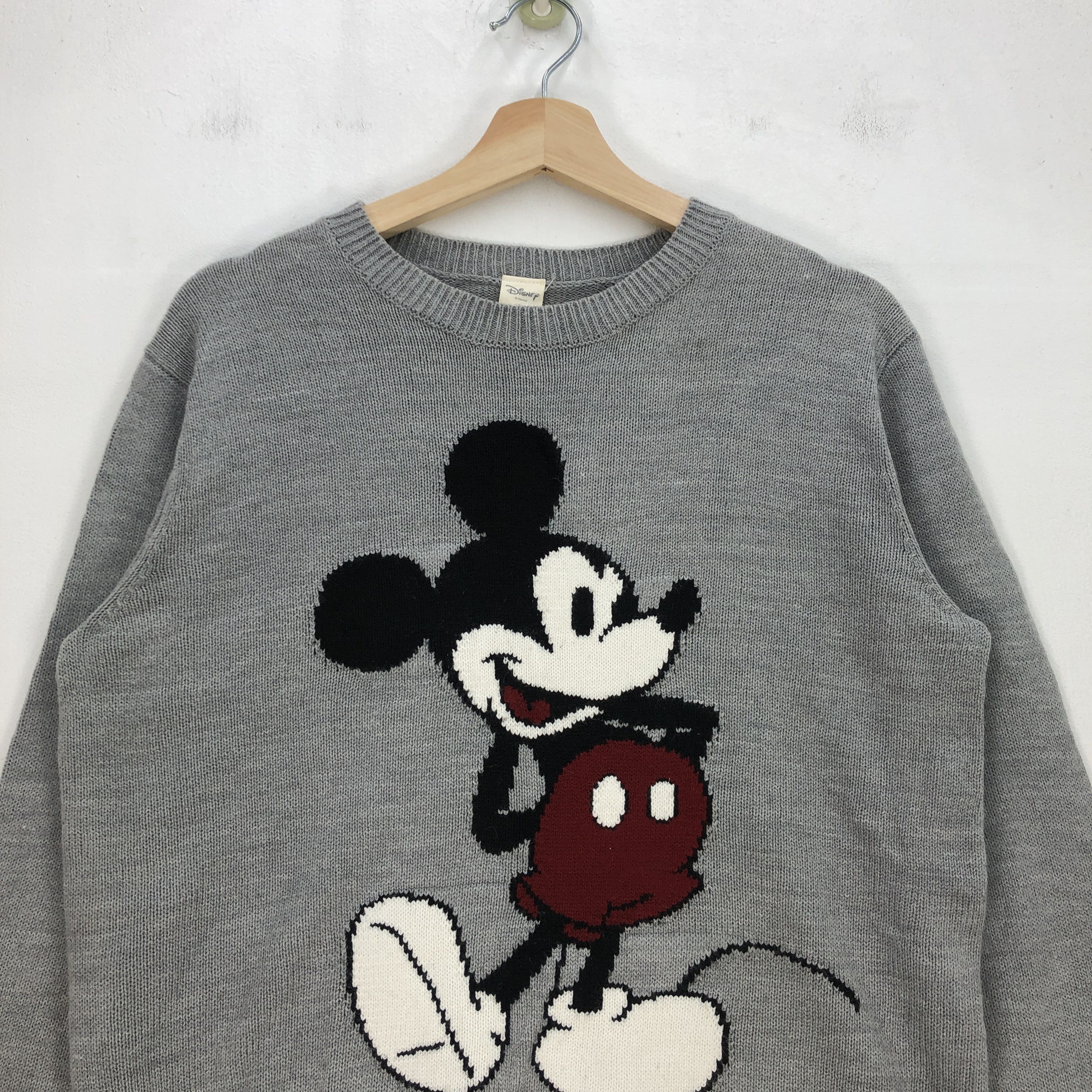 Disney × Homespun Knitwear × Mickey Mouse Mickey Mouse Knitwear Sweater Disney Cartoon Knit Sweatshirt Size L / US 10 / IT 46 - 2 Thumbnail