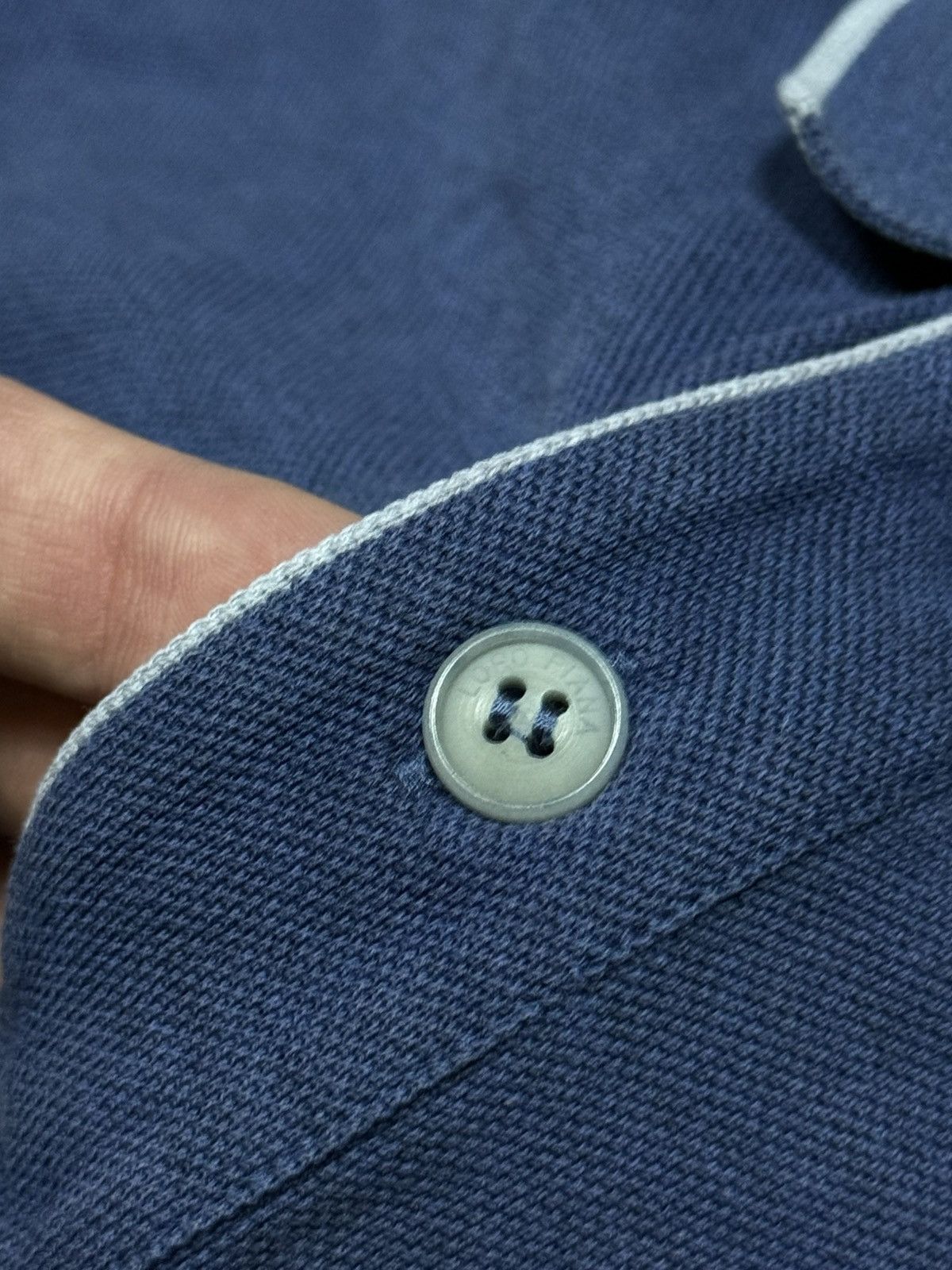 Loro Piana Loro Piana Regatta Cotton Polo shirt buttons Size US XXL / EU 58 / 5 - 7 Thumbnail