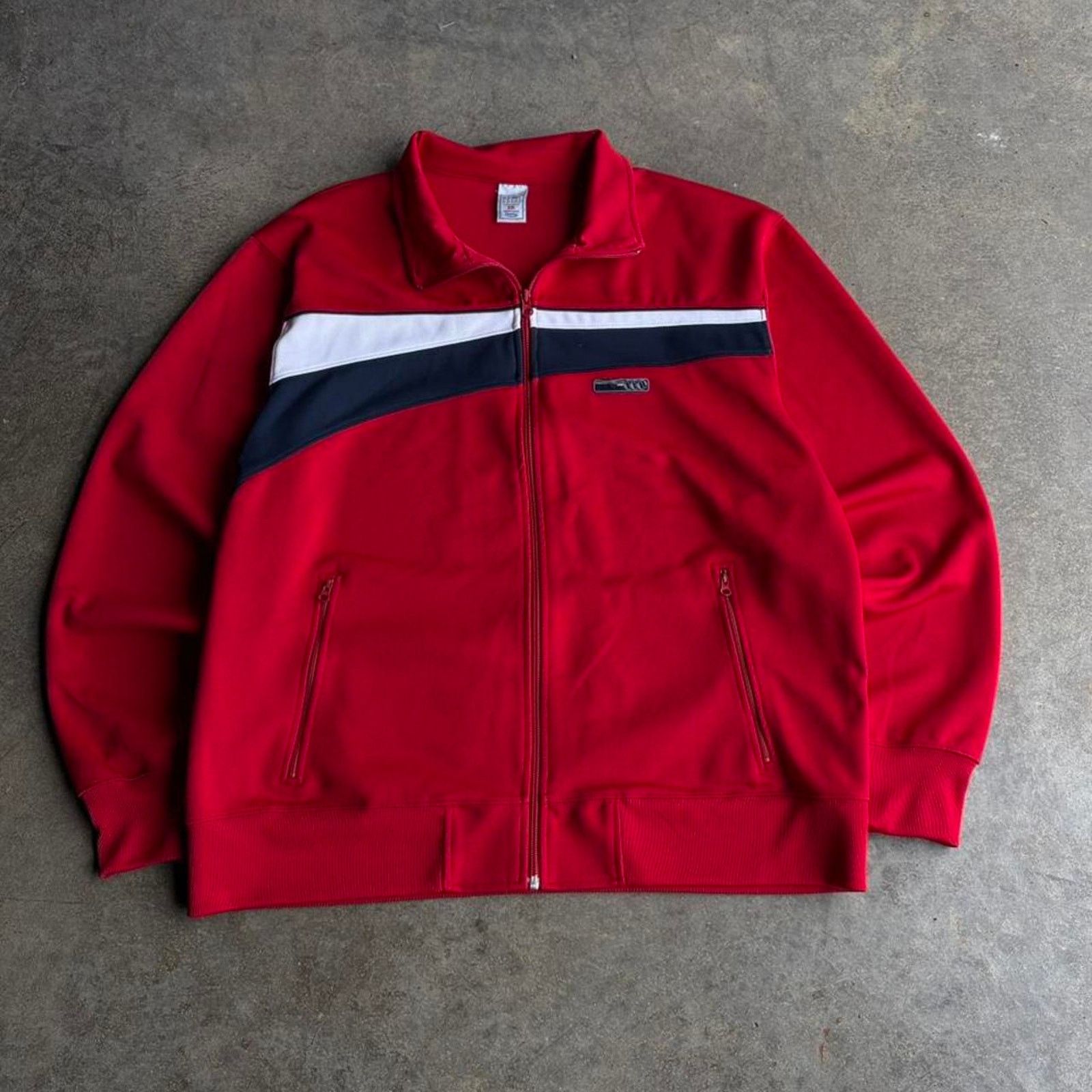 Old Navy 2000s y2k old navy track jacket Size US XL / EU 56 / 4 - 1 Thumbnail