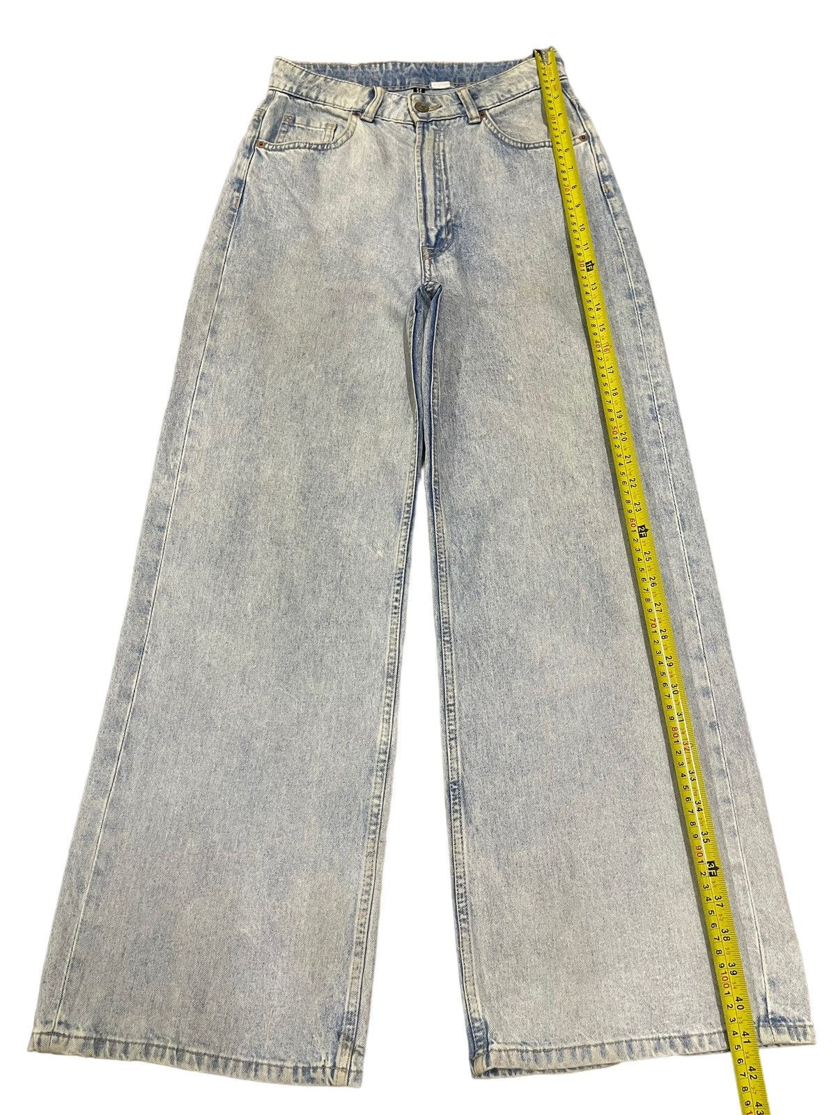 Japanese Brand Vintage Japanese Brand Blue Wash Baggy Style Jeans Size 27" / US 4 / IT 40 - 11 Thumbnail