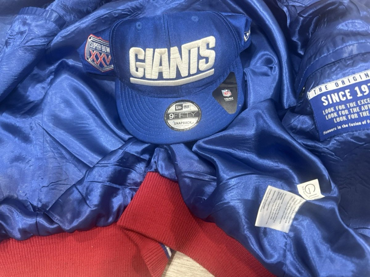 Starter NewYork Giants Jacket fan pack!JacketSnapback,Football Size US L / EU 52-54 / 3 - 8 Thumbnail