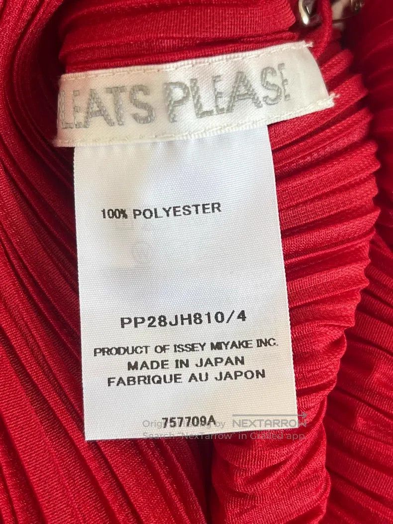 Issey Miyake Issey Miyake Red Dress Size XL / US 12-14 / IT 48-50 - 3 Thumbnail