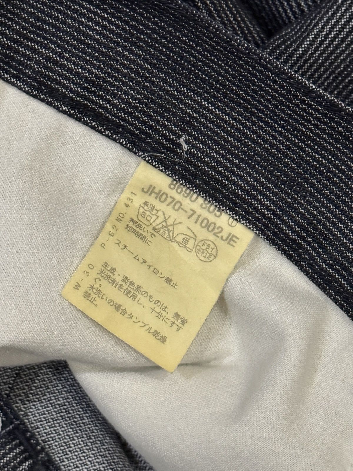 Takeo Kikuchi Very Rare Vintage Takeo Kikuchi Stripe Jean Size US 32 / EU 48 - 13 Thumbnail