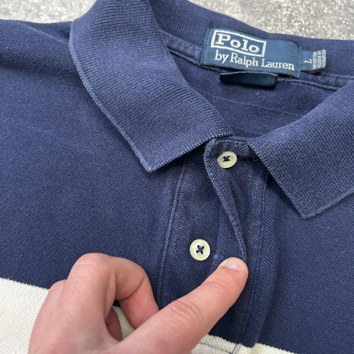 Polo Ralph Lauren Vintage Polo Ralph Lauren Small pony streetwear y2k polo Size US L / EU 52-54 / 3 - 6 Thumbnail