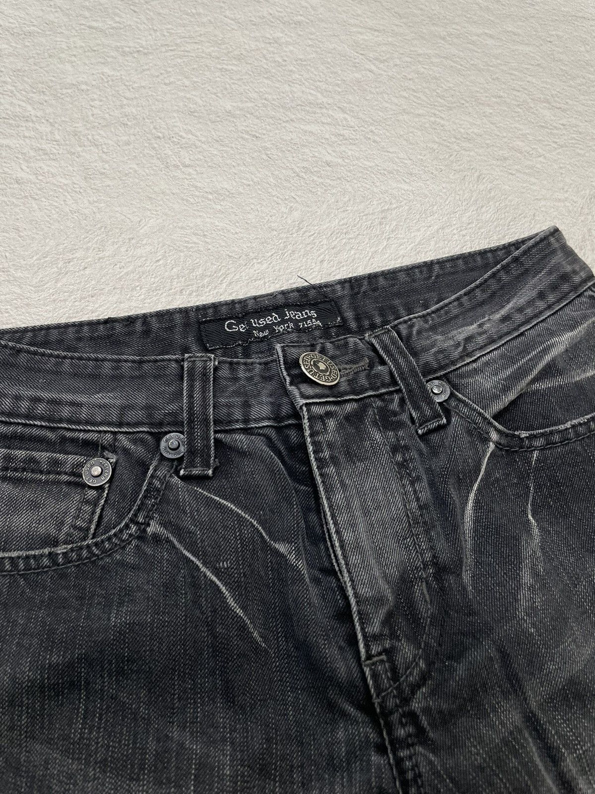 Hysteric Glamour 2000s get used japan midWash destroy denim y2k style Size US 28 / EU 44 - 4 Thumbnail