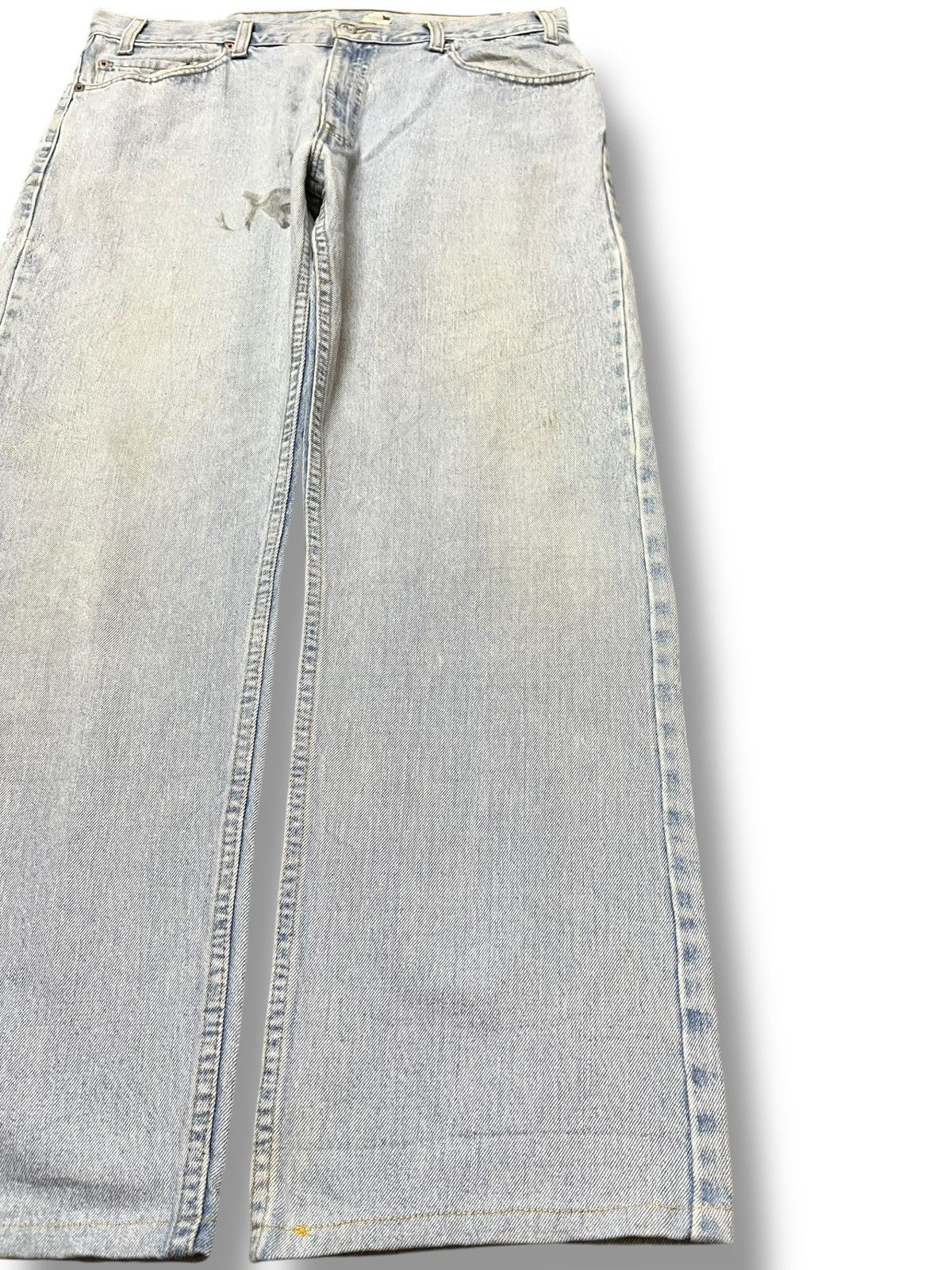 Levi's Vintage Clothing Vintage 90’s Levi’s 505 Faded Straight Fit Denim Size US 35 - 4 Thumbnail