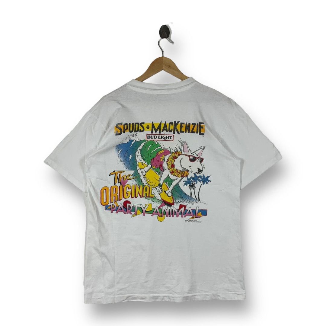 Other Vintage 80s Spuds MacKenzie Bud Light Tee Size US L / EU 52-54 / 3 - 1 Thumbnail