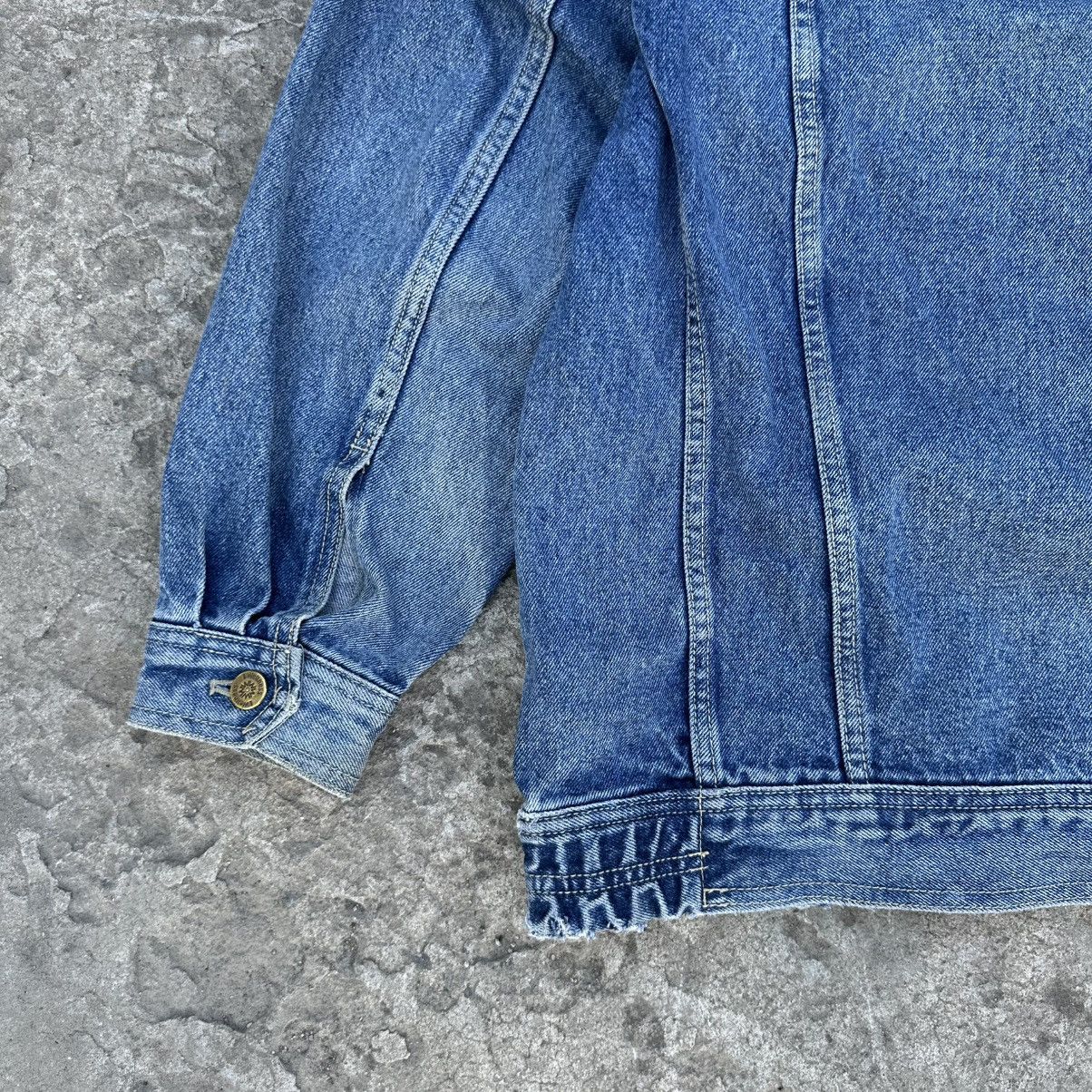 Wellensteyn Vintage Western Denim Jacket Wellness Y2K 80-90s Size US L / EU 52-54 / 3 - 12 Thumbnail