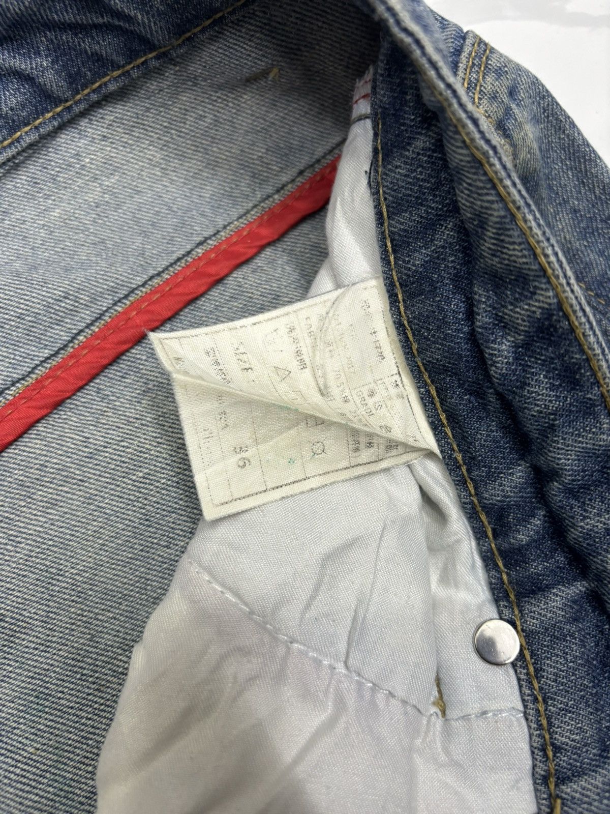 Japanese Brand RARE🔥PROPERTY OF CATEN BROS JORTS DISTRESS JNCO STYLE Size US 36 / EU 52 - 8 Thumbnail