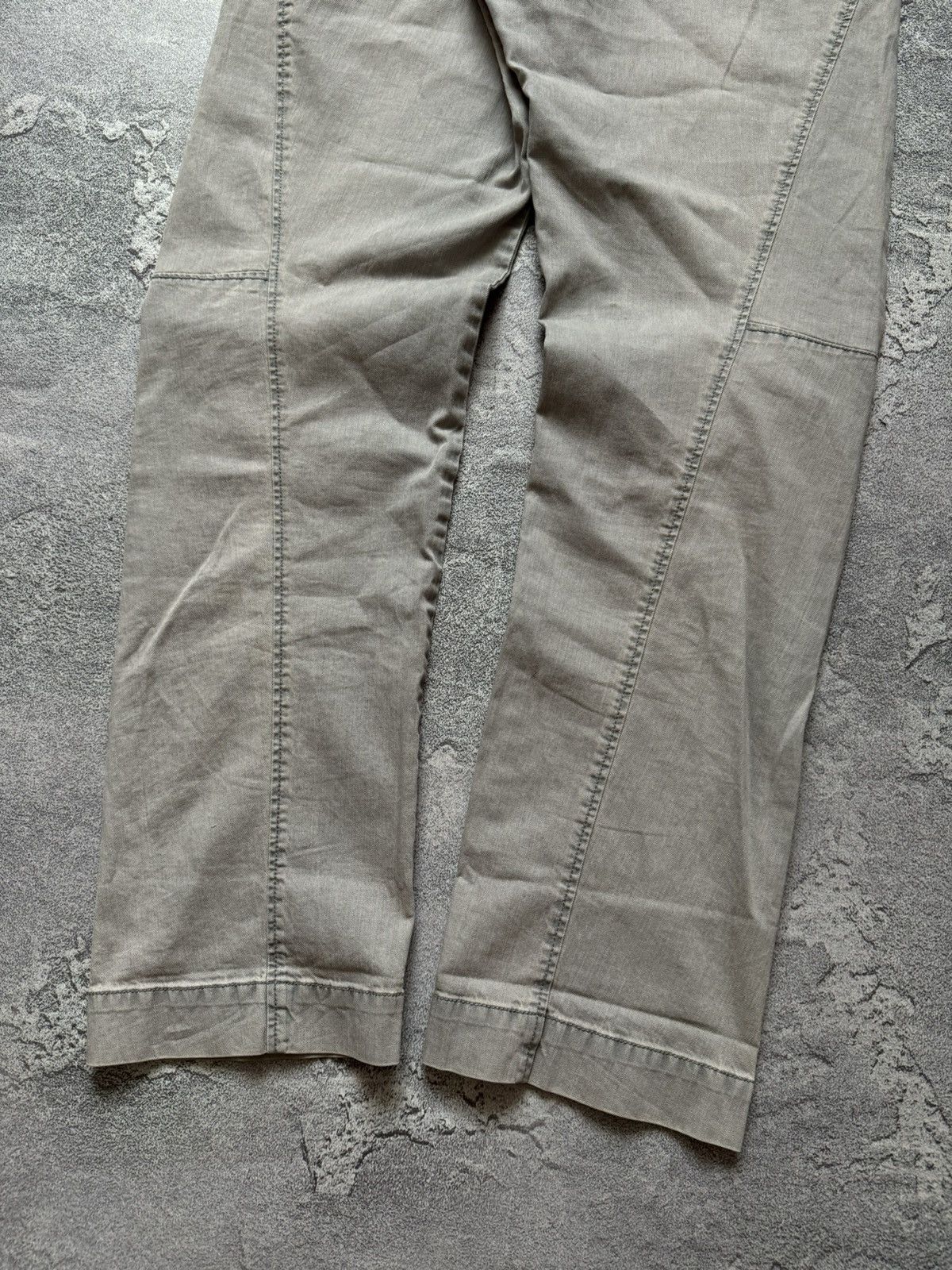 Vintage Oska 1size gray Wmns pant trouser chino relaxed faded Size 26" / US 2 / IT 38 - 12 Thumbnail