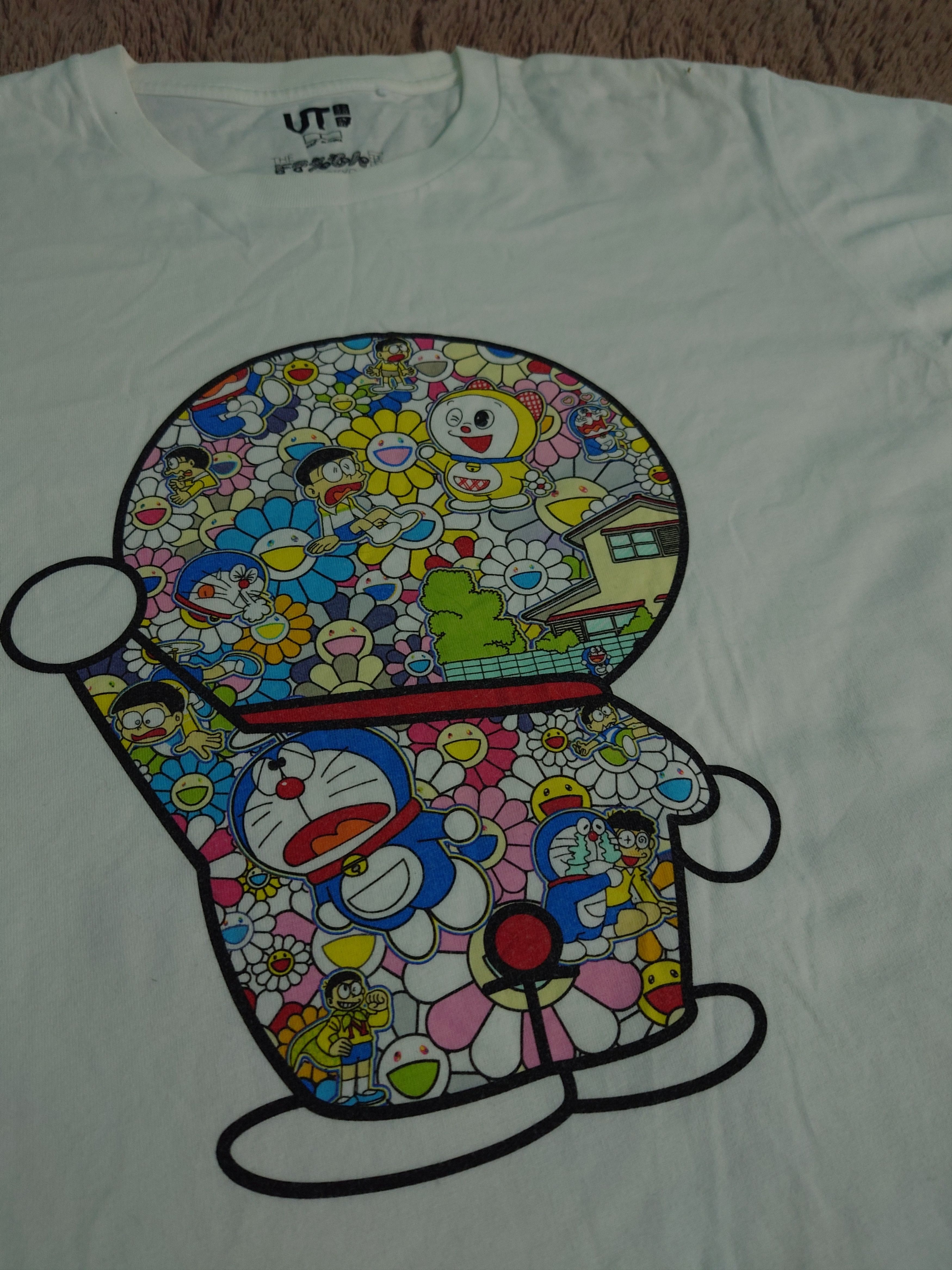 Takashi Murakami × Uniqlo Uniqlo x Takashi Murakami x Doraemon T-shirt ©2017 Size US L / EU 52-54 / 3 - 6 Thumbnail