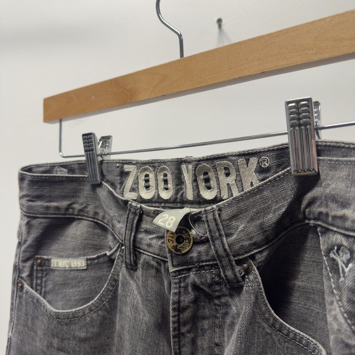 Vintage Vintage Y2K 2000s Zoo York Denim Jeans ERD Grunge Skater Size US 28 / EU 44 - 8 Thumbnail