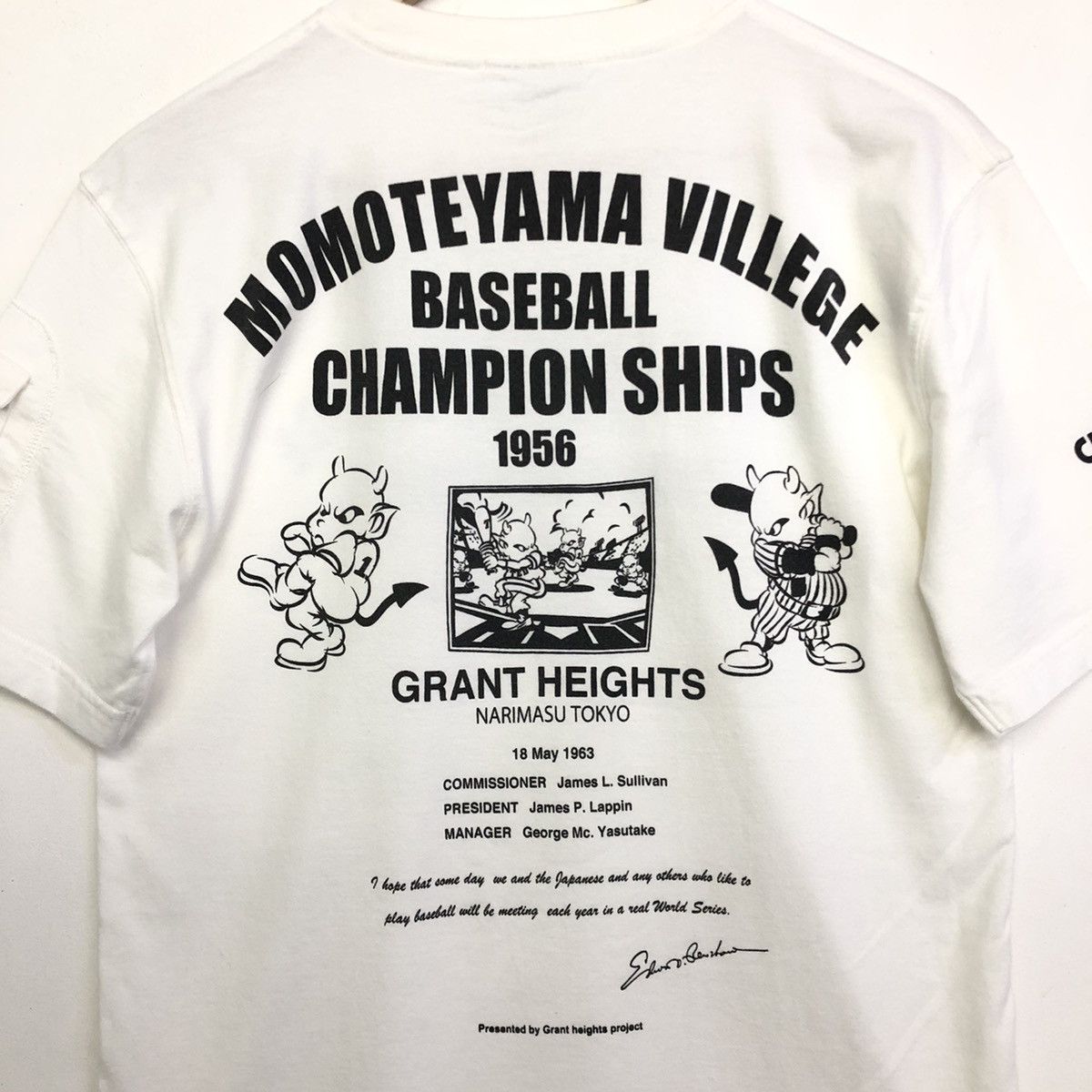 Tedman Tedman Momoteyama Village Baseball Campion Ship Tshirt Size US S / EU 44-46 / 1 - 9 Thumbnail