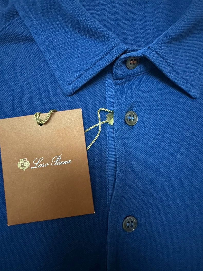 Loro Piana LORO PIANA Classic short-sleeved POLO Size US S / EU 44-46 / 1 - 2 Thumbnail