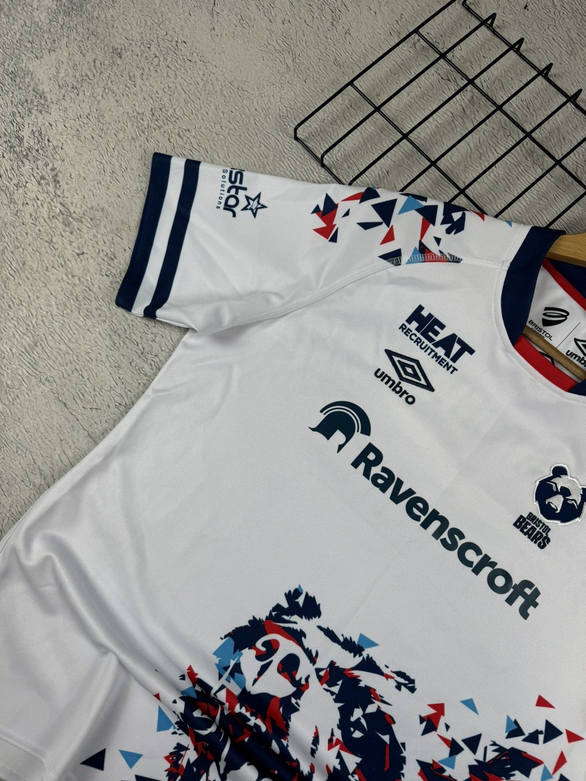 Umbro × Vintage Bristol Bears Rugby Away Cup Shirt 2021/22 Umbro Pro GPS top Size US L / EU 52-54 / 3 - 3 Thumbnail