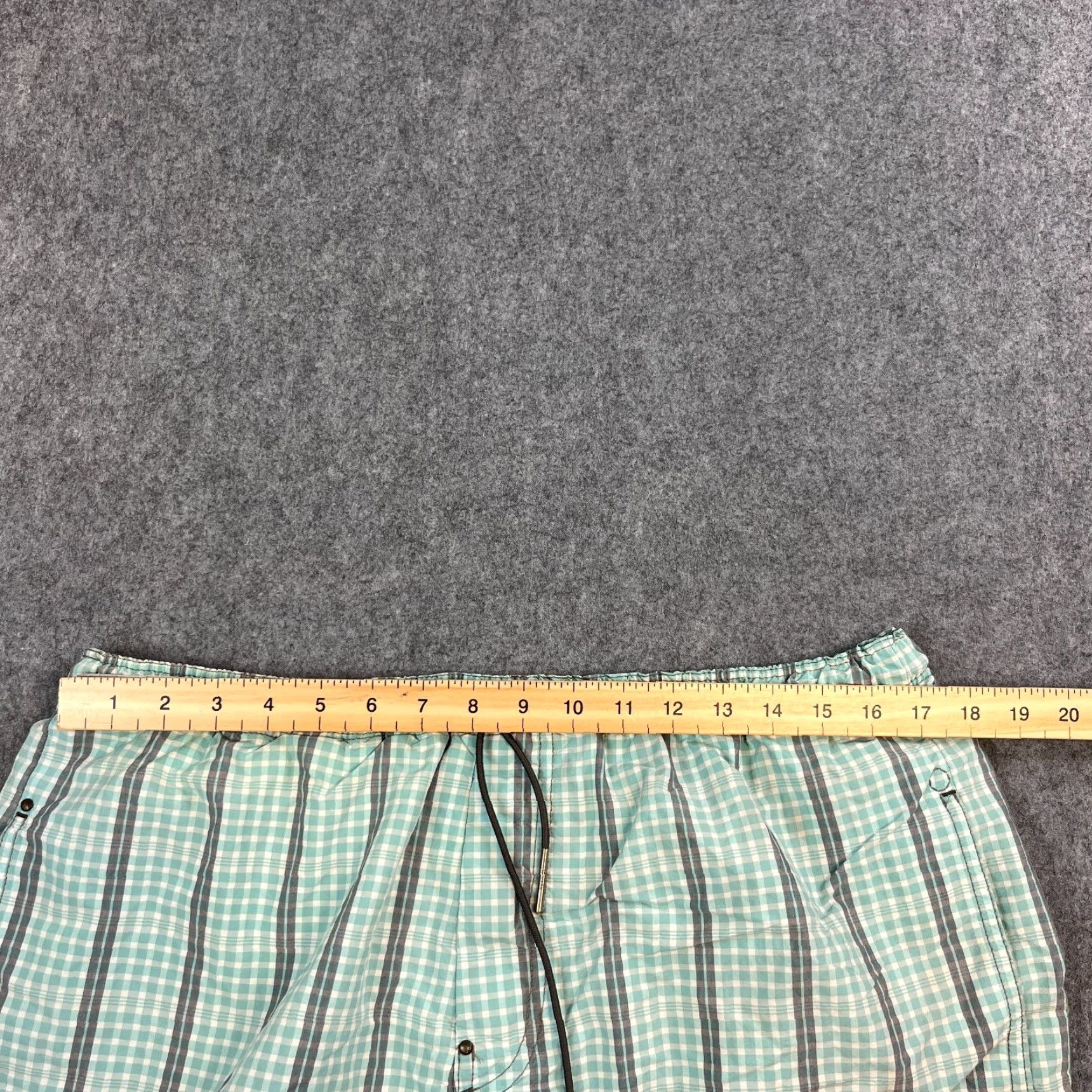 G-Star G-Star Mens Swimming Shorts Trunks 2XL Green Check Plaid Swimwear Shorts Bottom Boys? Size US 39 - 6 Thumbnail
