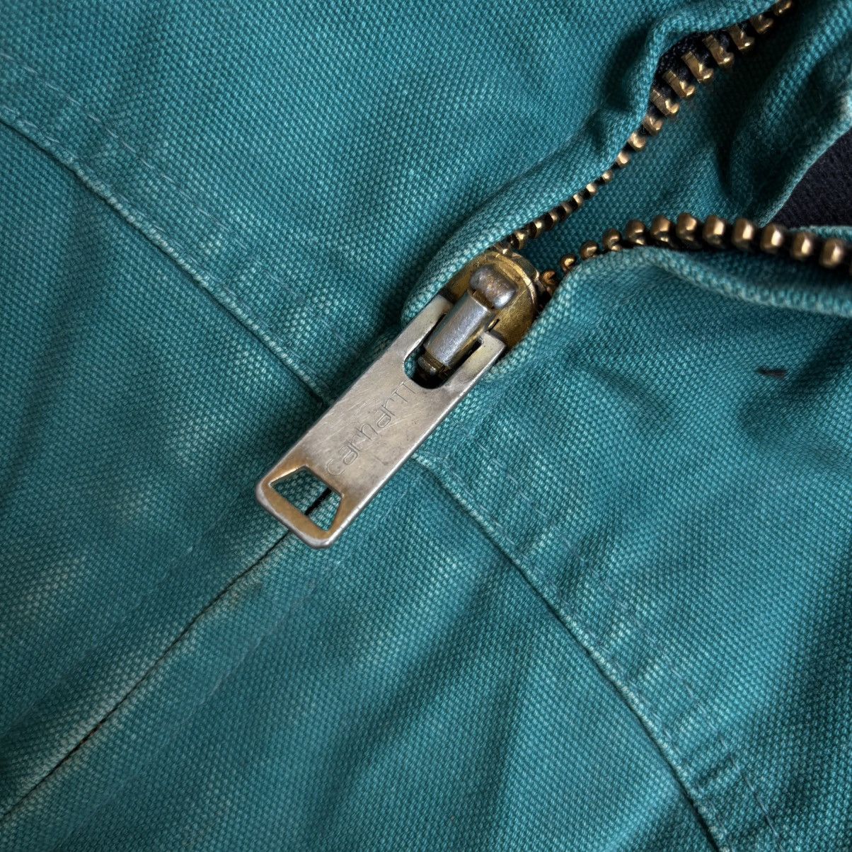 Carhartt × Vintage 💥Rare💥 Vintage Carhartt Santa Fe Teal Jacket J13 AQU Size US M / EU 48-50 / 2 - 4 Thumbnail