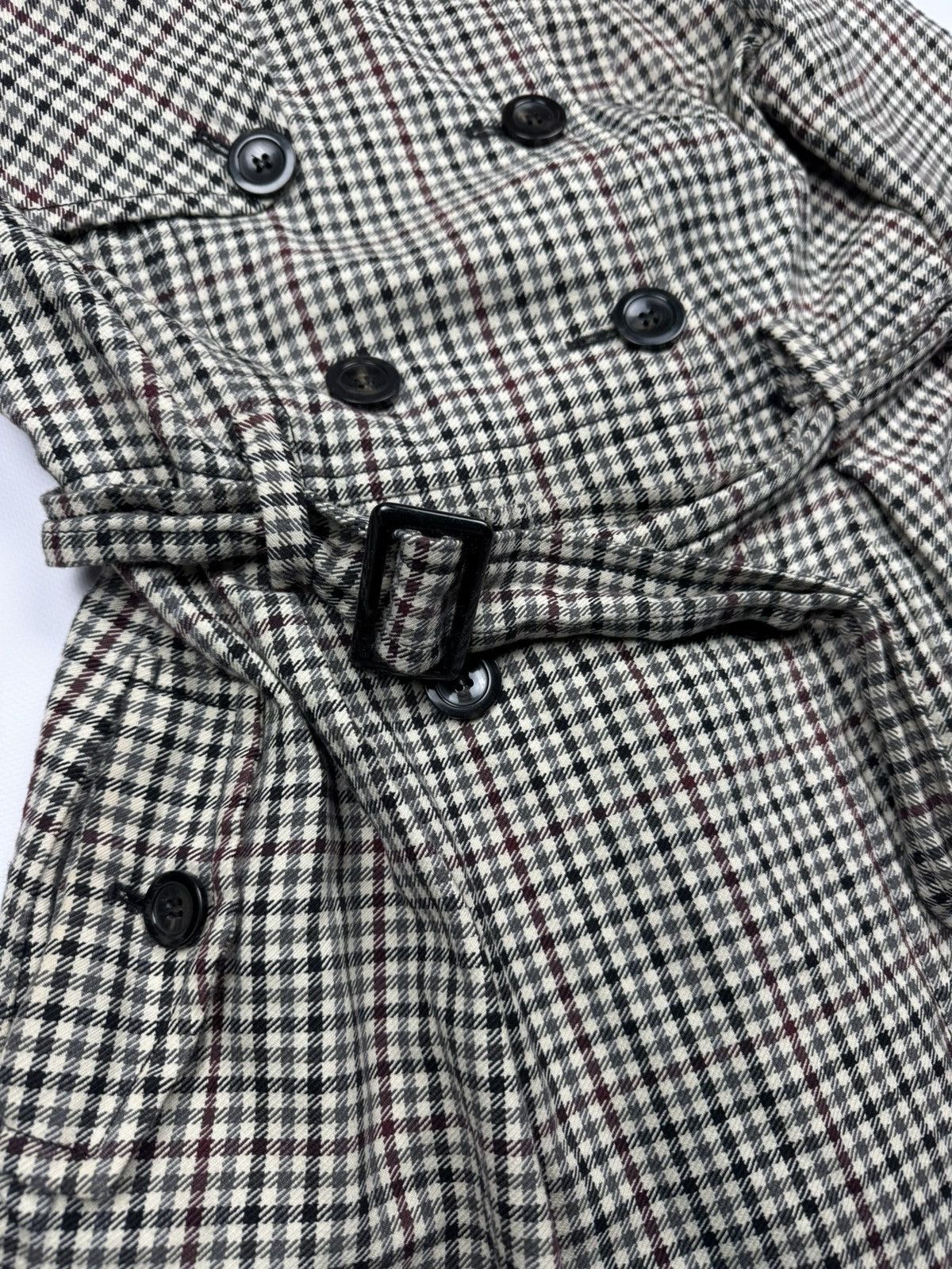 Weekend Max Mara Weekend Max Mara Check Trench Coat Size L / US 10 / IT 46 - 7 Thumbnail