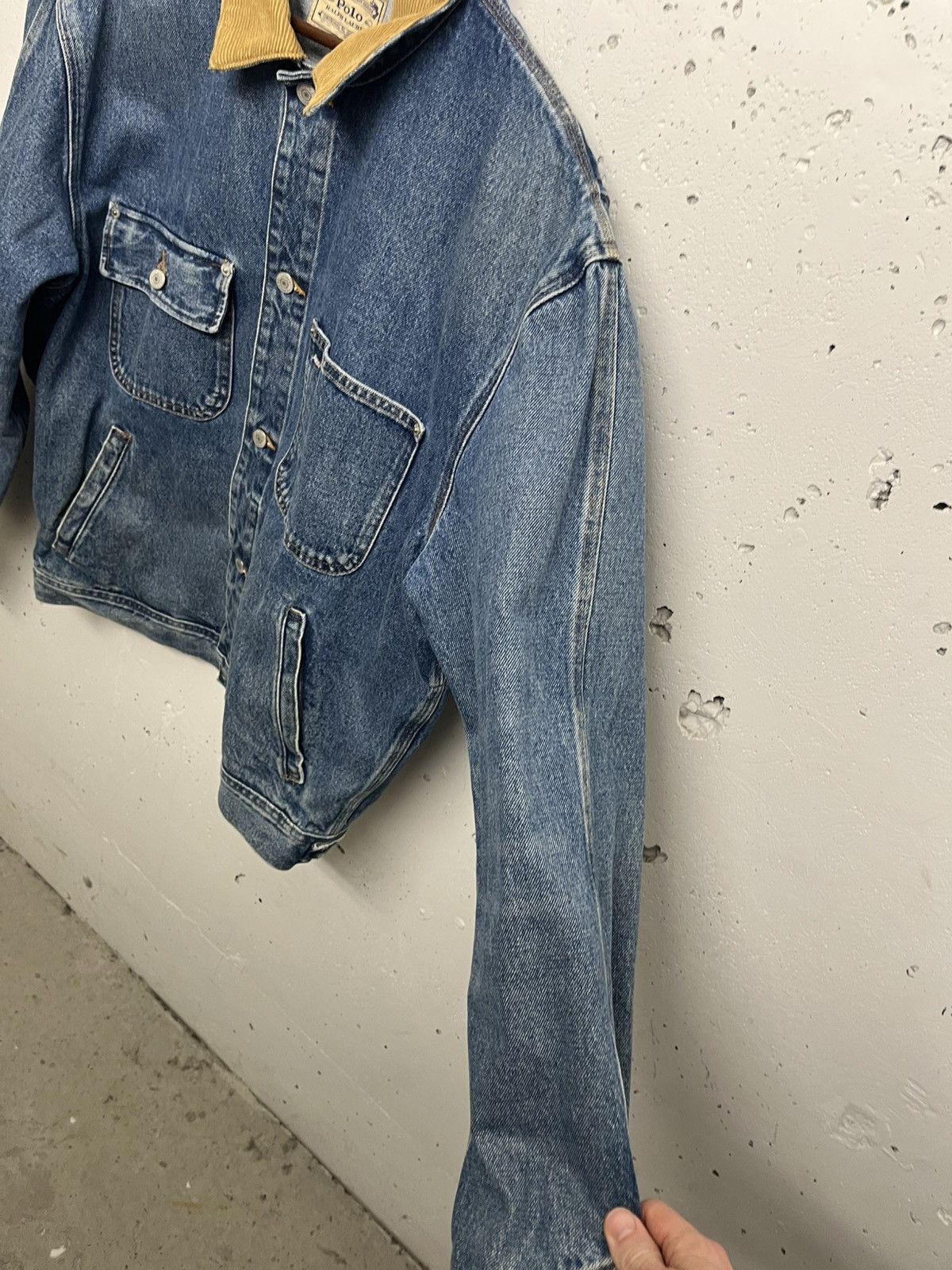 Polo Ralph Lauren Polo ralph lauren denim dungaree trucker jacket Size US L / EU 52-54 / 3 - 5 Thumbnail