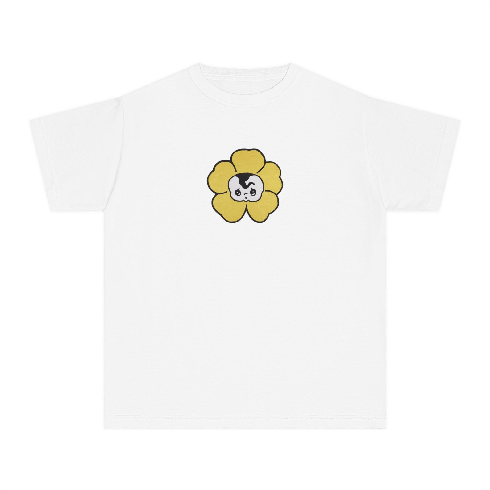 Other Cute Yellow Flower Baby Tee Size M / US 6-8 / IT 42-44 - 4 Thumbnail