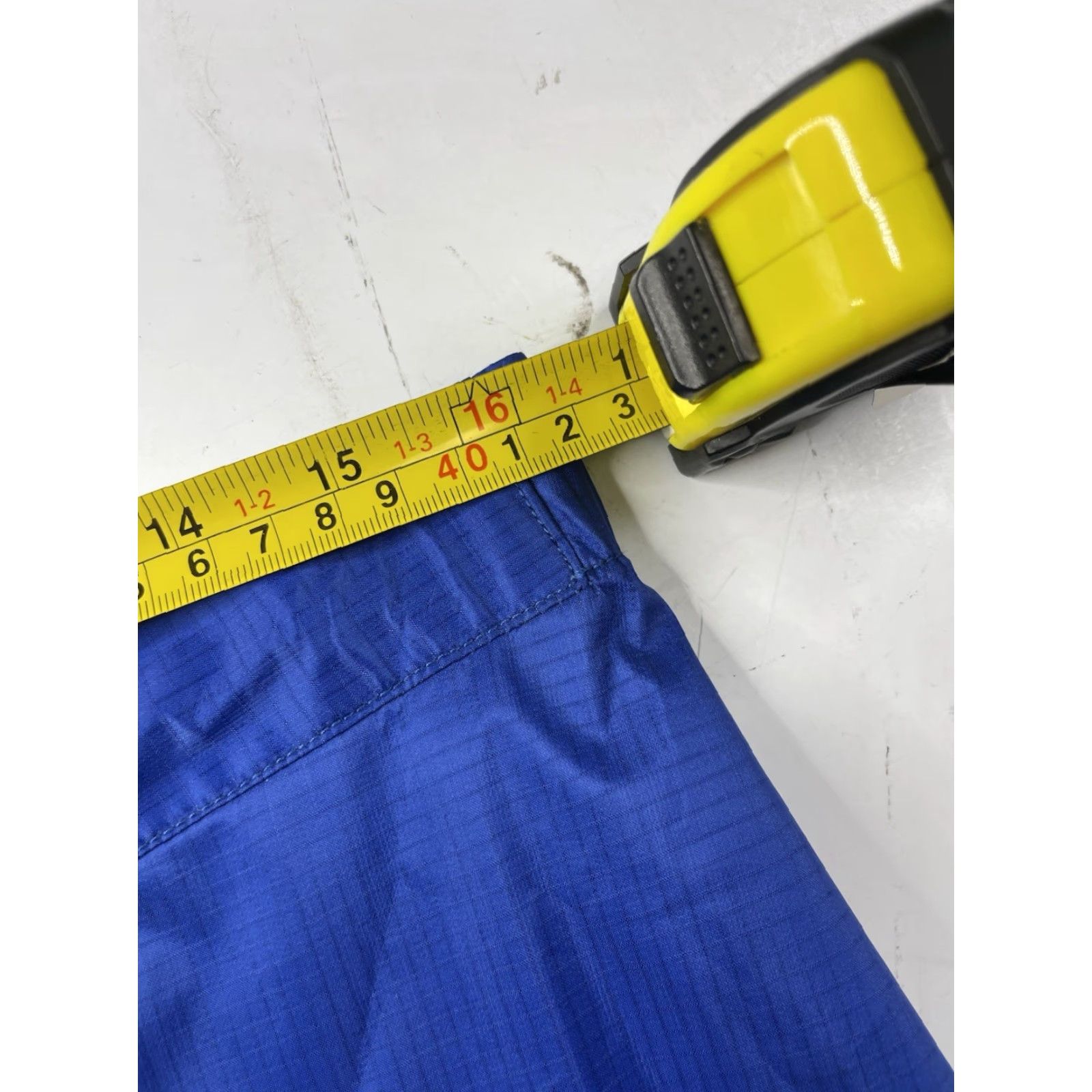 Patagonia VINTAGE Patagonia Super Pluma Gridman Jacket Pants Set 83490 Mens Medium Blue Nylon Full Zip Rain Coat 90s Outdoor Hiking Regular Mens Size US 31 - 6 Thumbnail