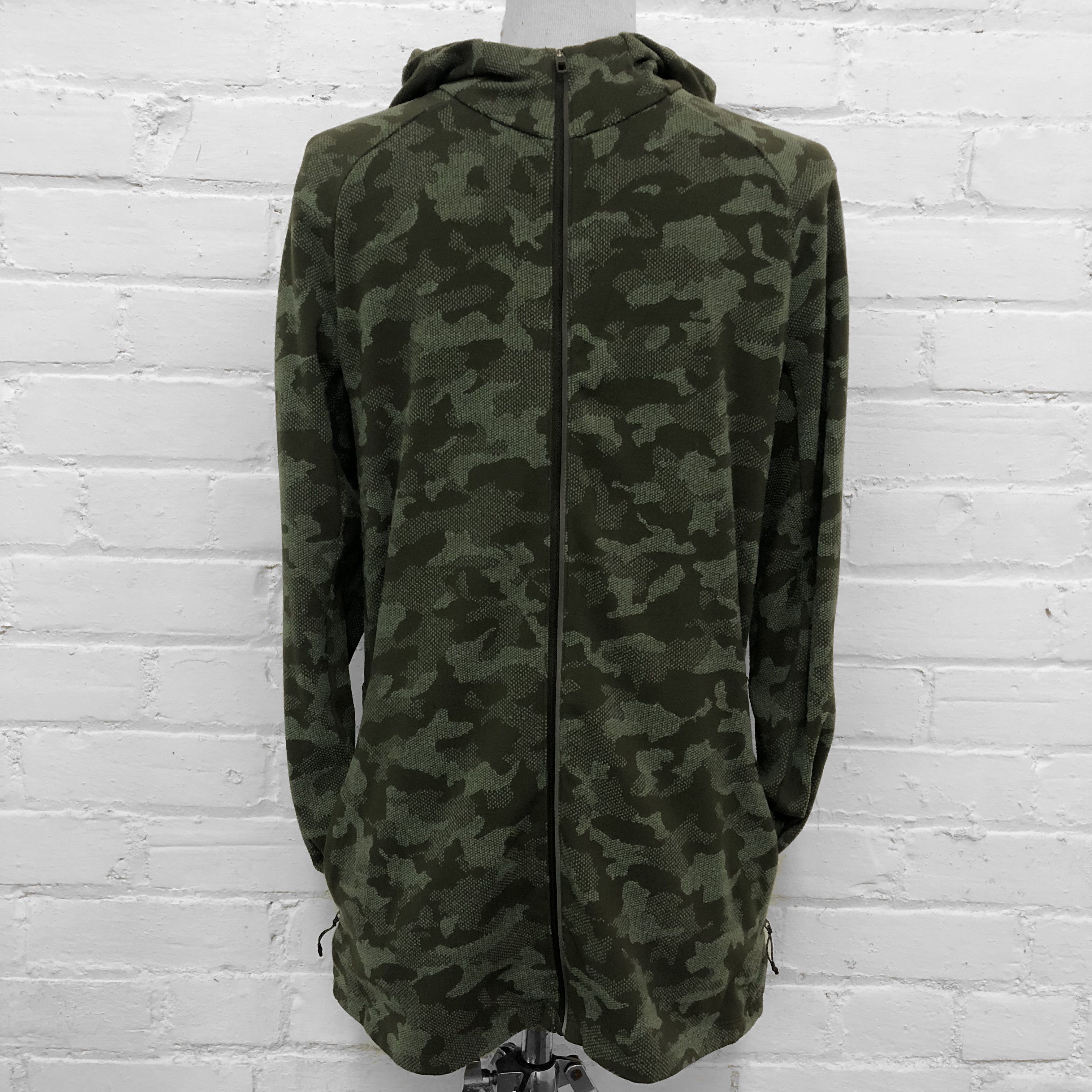 Lululemon Surge Warm Full Zip Jacquard Camo Size US S / EU 44-46 / 1 - 4 Thumbnail