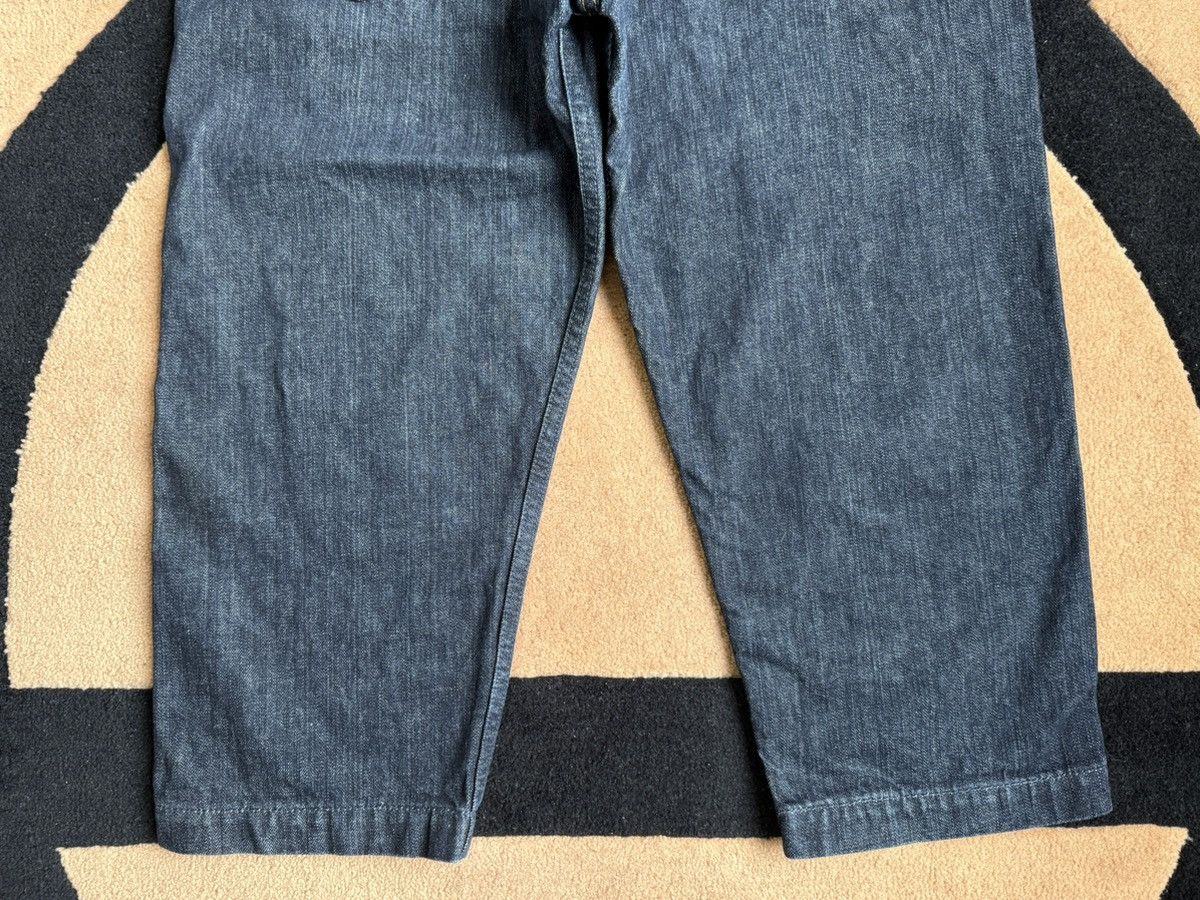 Evisu × Japanese Brand × Vintage evisu little double daicock style cropped jeans size：36 Size US 36 / EU 52 - 6 Thumbnail