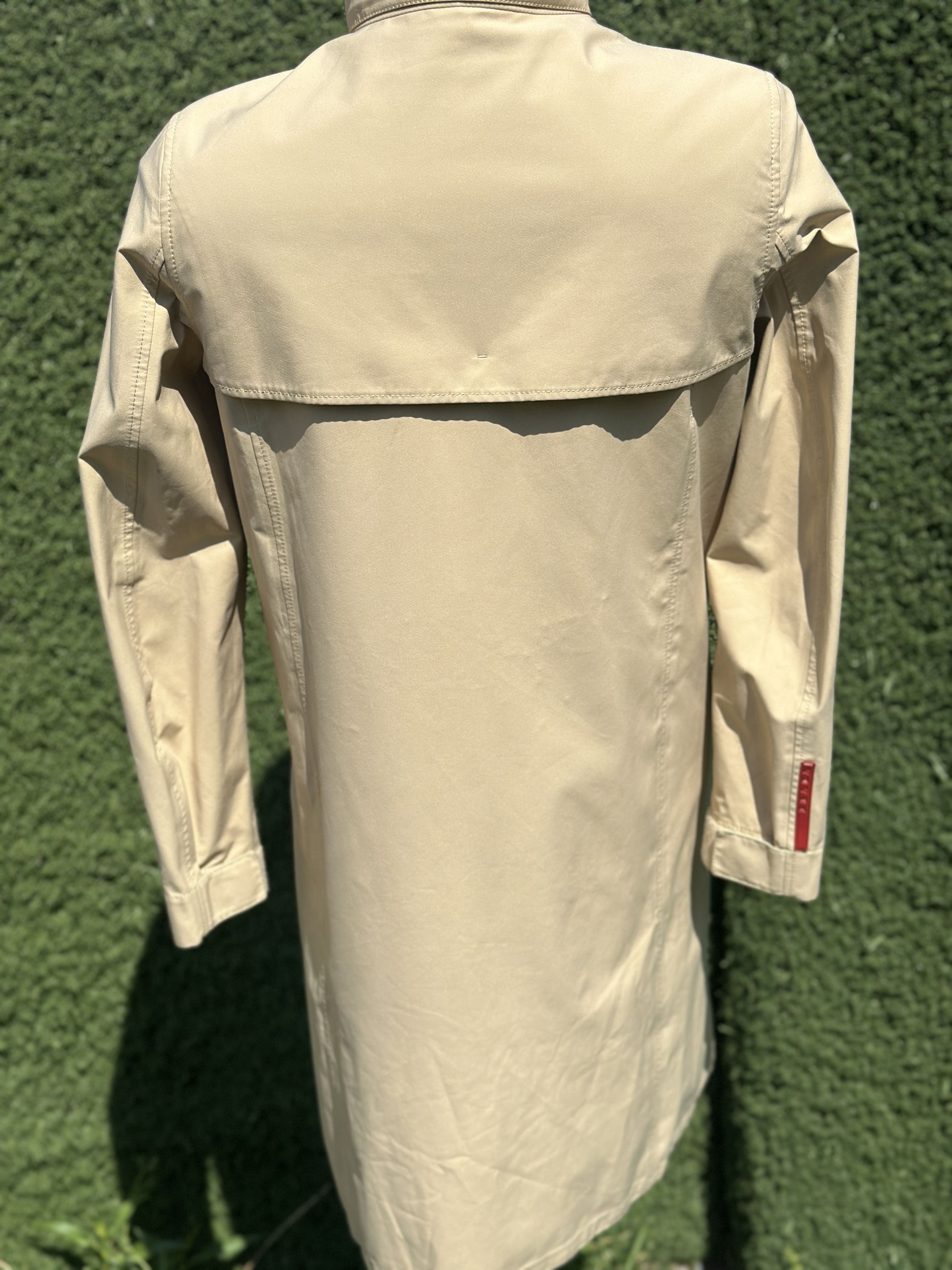 Prada Art 108211 Prada Goretex Light Jacket Trench Coat Size 44 Size M / US 6-8 / IT 42-44 - 7 Thumbnail