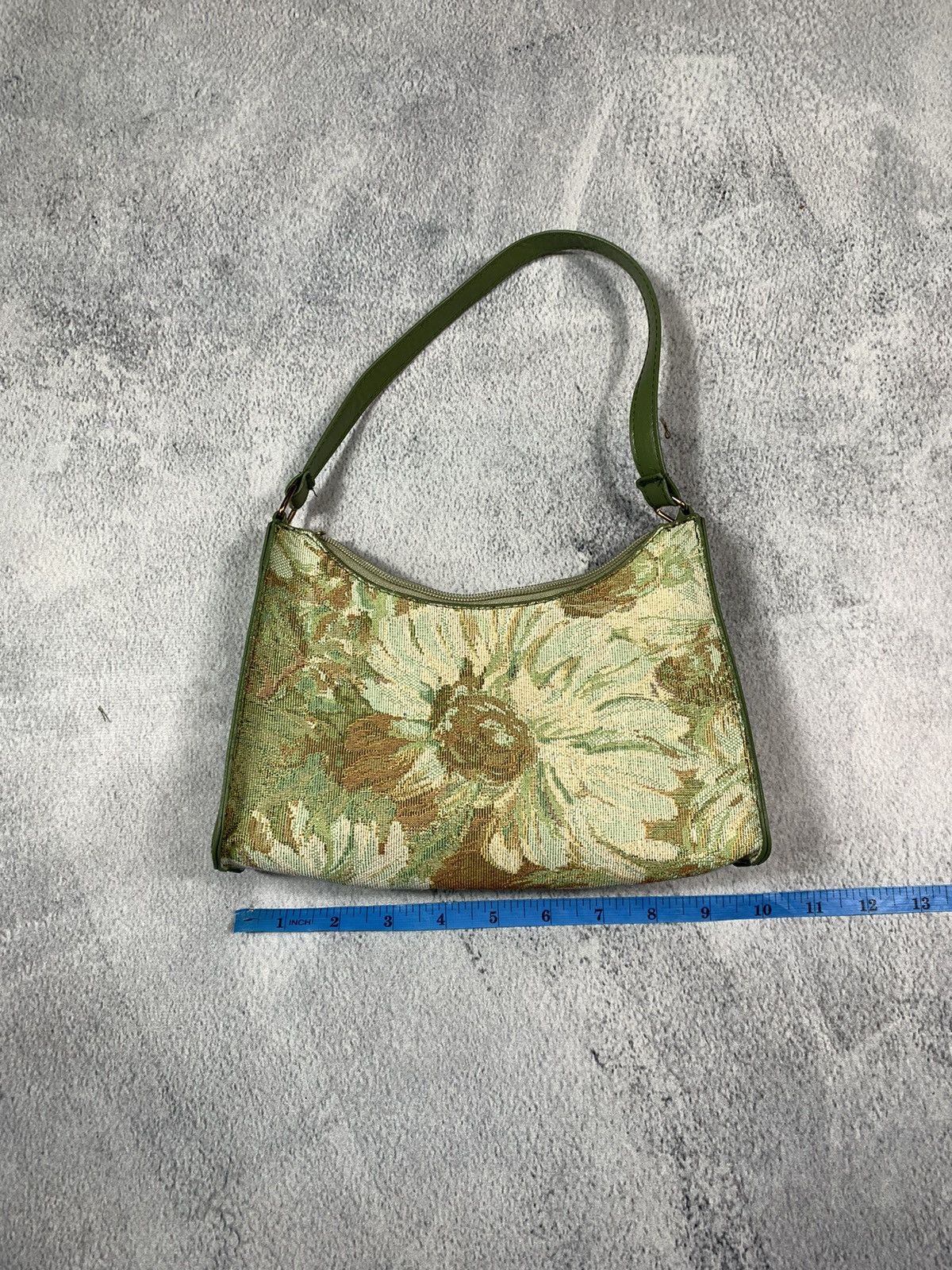 Vintage Vintage 90s Japanese flora mini bag streetwear Size ONE SIZE - 6 Thumbnail