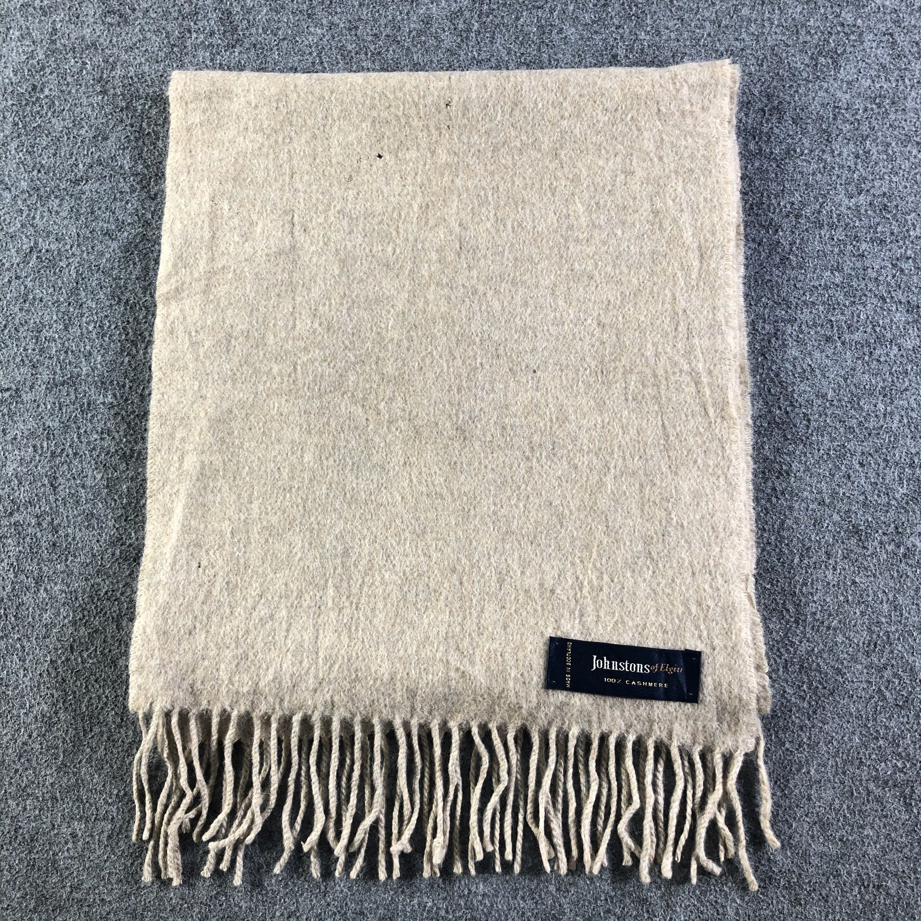 Johnstons Of Elgin Johnstons Of Elgin Cashmere Scarf / Muffler / Neckwear Size ONE SIZE - 6 Thumbnail