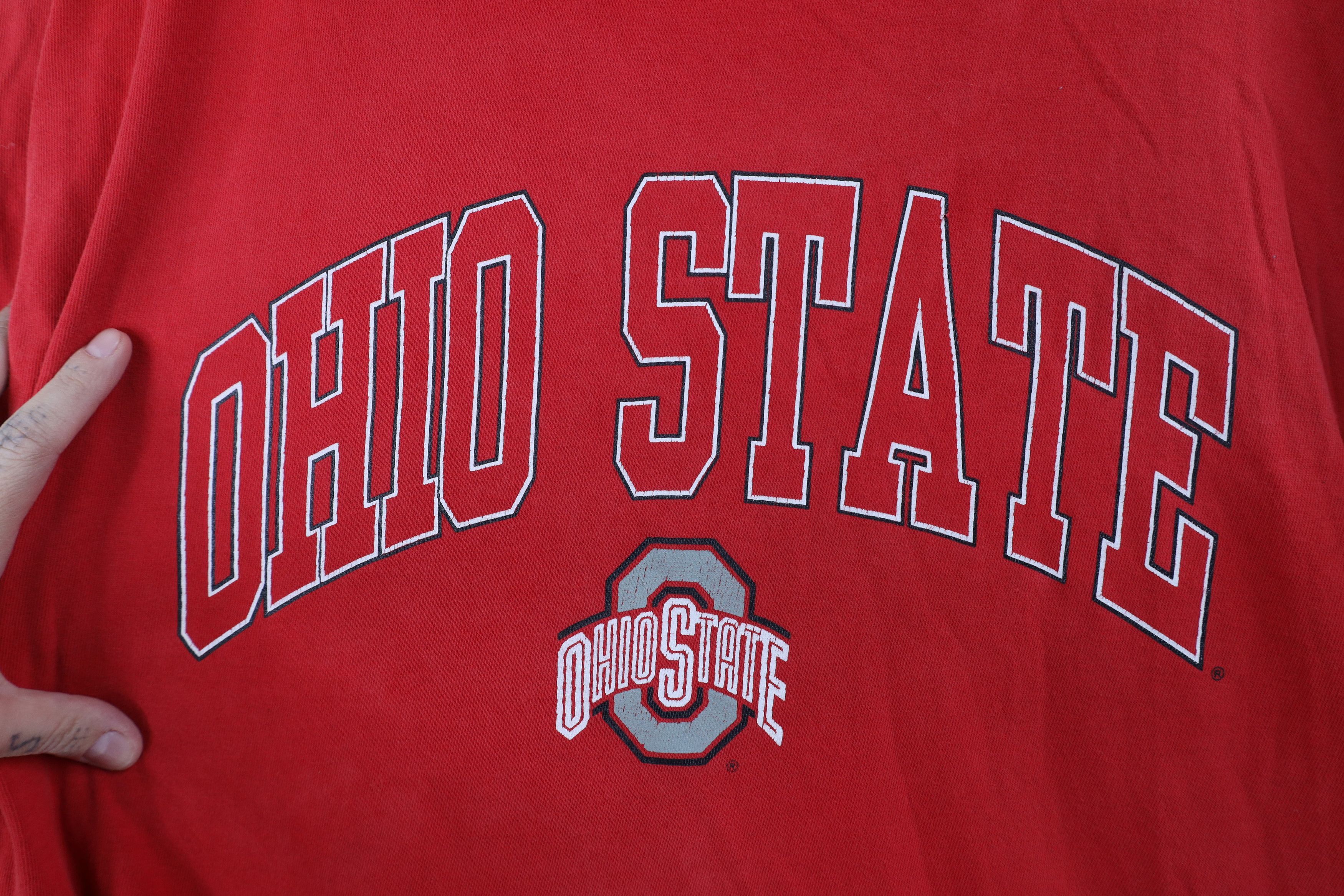 Starter Vintage 90s Starter Ohio State University Football T-Shirt Size US XL / EU 56 / 4 - 6 Thumbnail