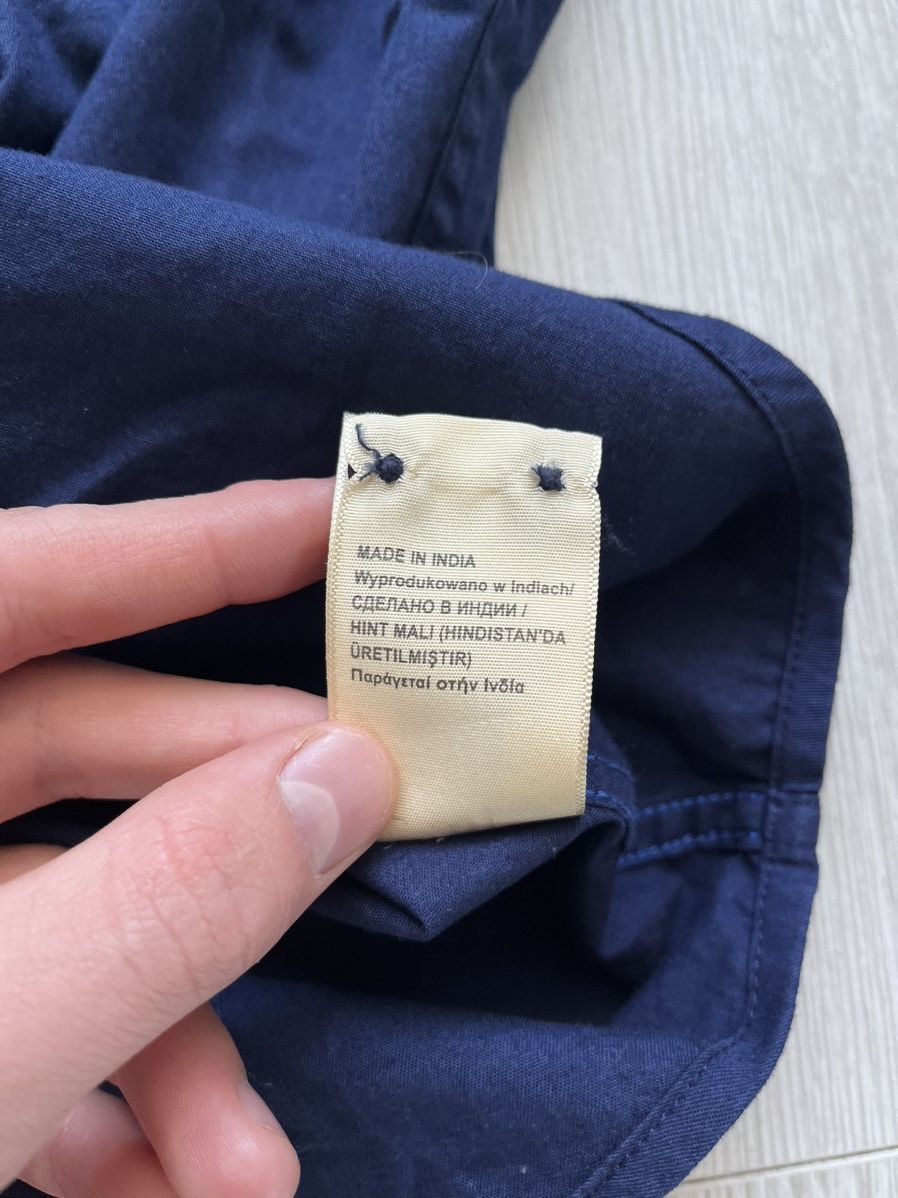 Lee × Vintage Vintage Lee Kansas 1889 Button Down Long Sleeve Navy Shirt Size US S / EU 44-46 / 1 - 7 Thumbnail