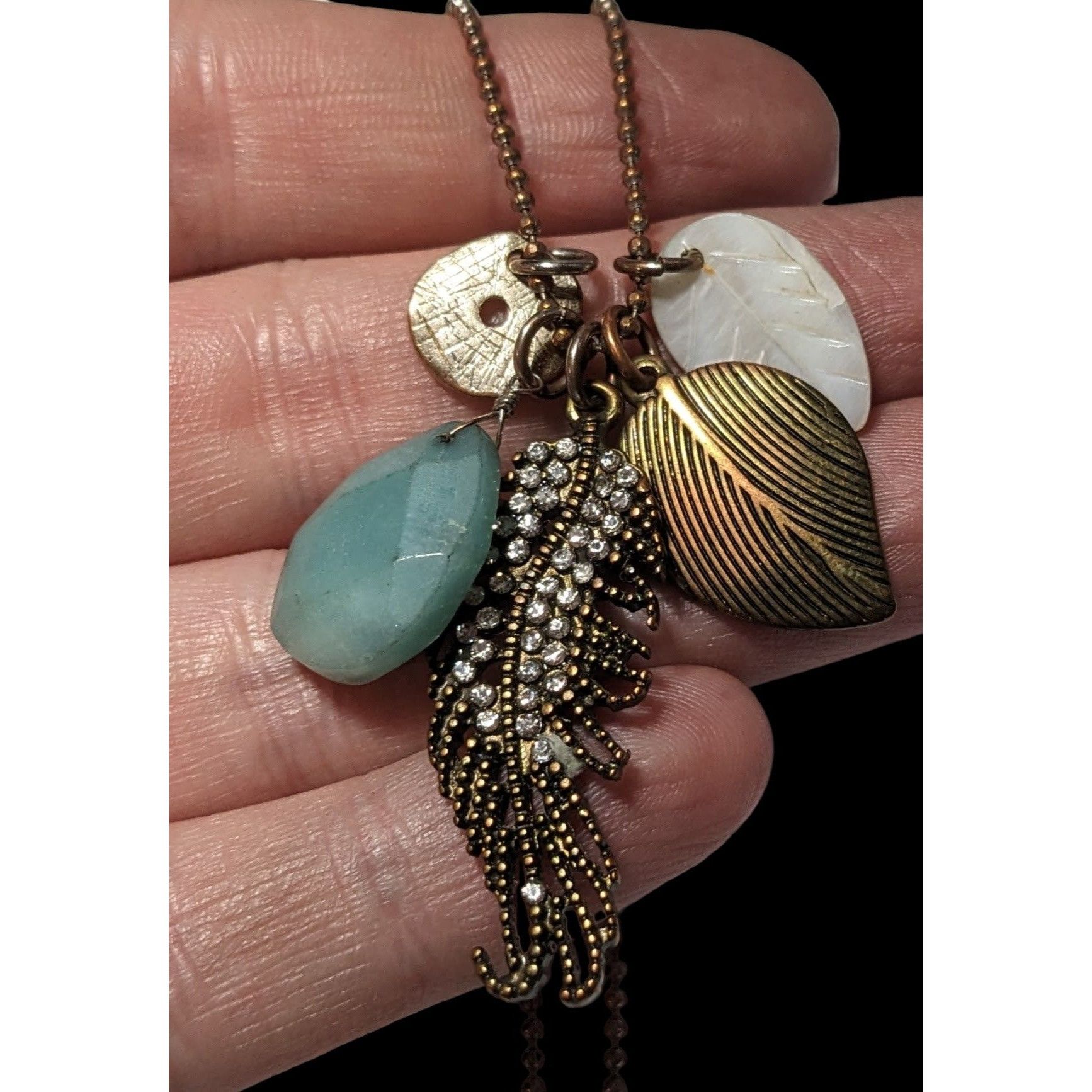 American Eagle Outfitters Vintage 90s American Eagle Bohemian Charm Necklace Size ONE SIZE - 3 Thumbnail