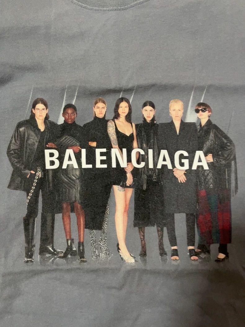 Balenciaga Balenciaga Band Short Sleeve Size US XS / EU 42 / 0 - 2 Thumbnail