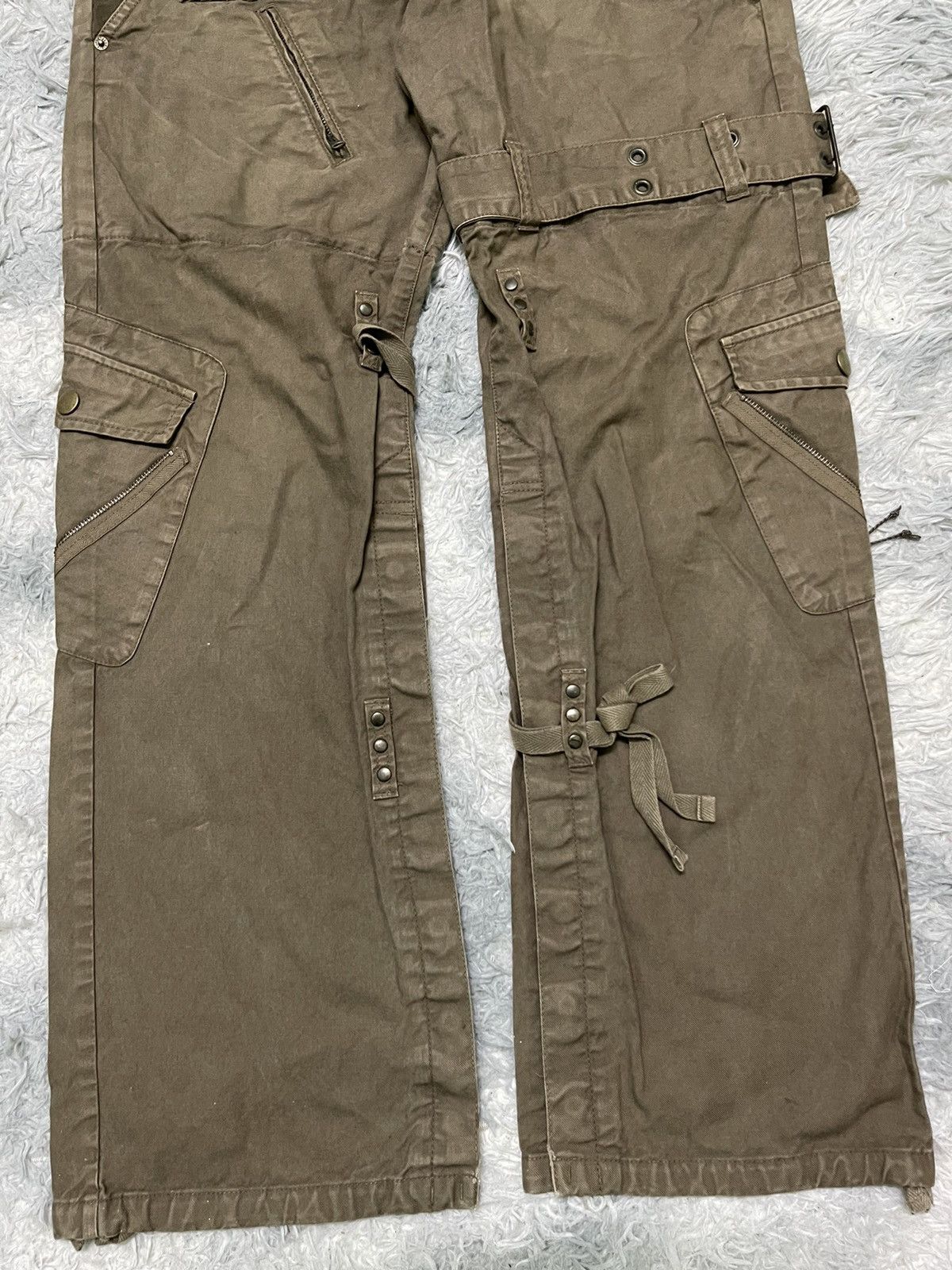 PPFM RARE PPFM BONDAGE DOUBLE WAIST PANT Size US 32 / EU 48 - 3 Thumbnail