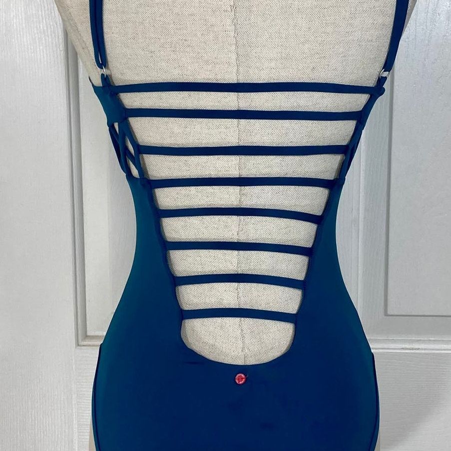 Red Carter Lattice strap one piece swimsuit New Red Carter bathing suit Size ONE SIZE - 8 Thumbnail