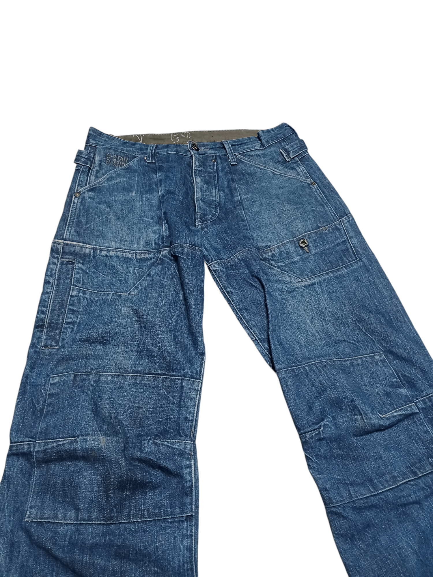 G-Star G STAR RAW MULTIPOCKET CARGO JAPANESE JEANS DENIM Size US 33 - 2 Thumbnail