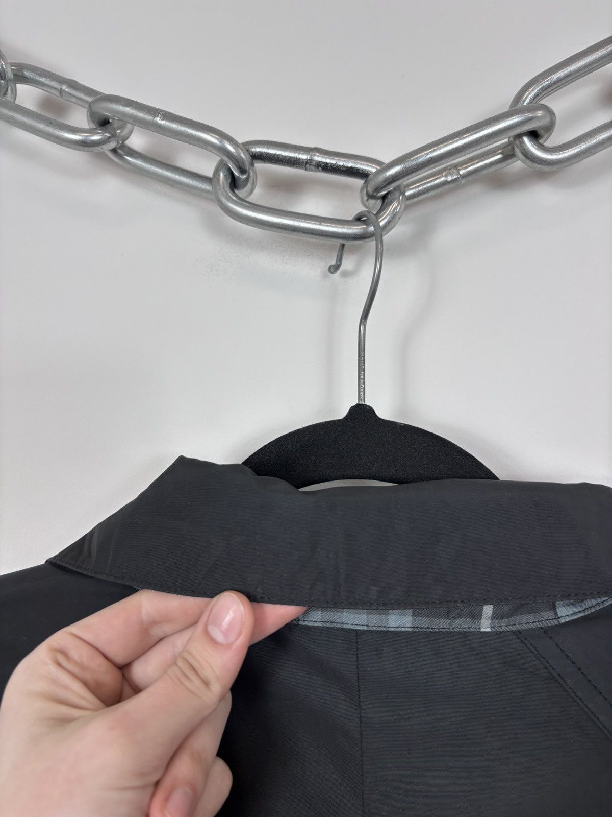 Burberry Burberry London Men’s Black Trench Coat Nova Check Lined Size US XL / EU 56 / 4 - 21 Thumbnail