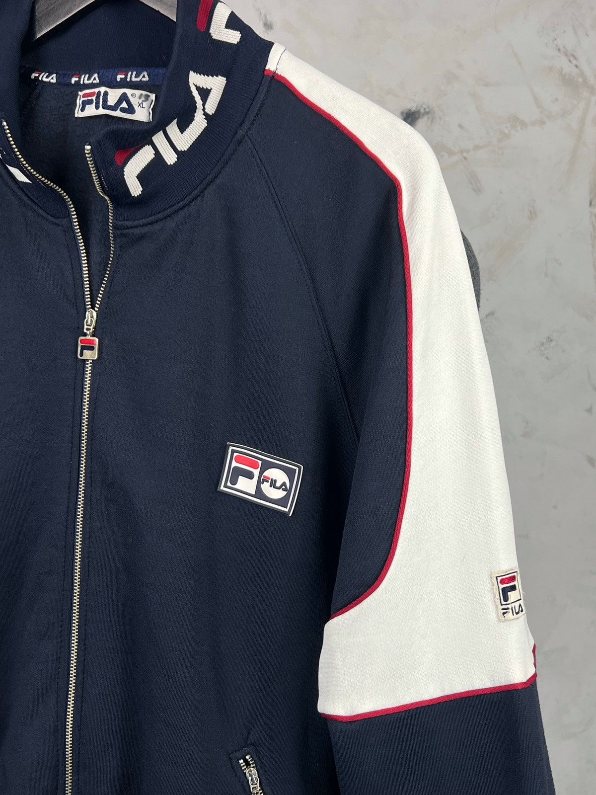 Fila Vintage Fila Zip Jacket Size XL Size US XL / EU 56 / 4 - 2 Thumbnail
