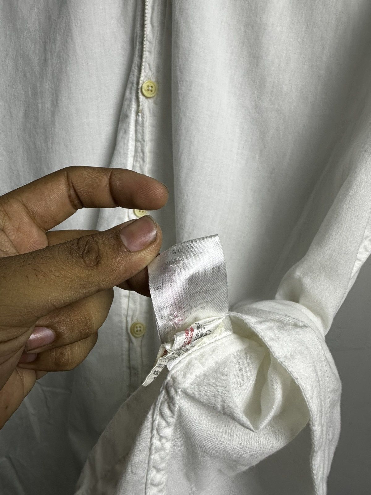 Daniele Alessandrini Daniele Alessandrini Italy White Button Shirt Size US M / EU 48-50 / 2 - 4 Thumbnail